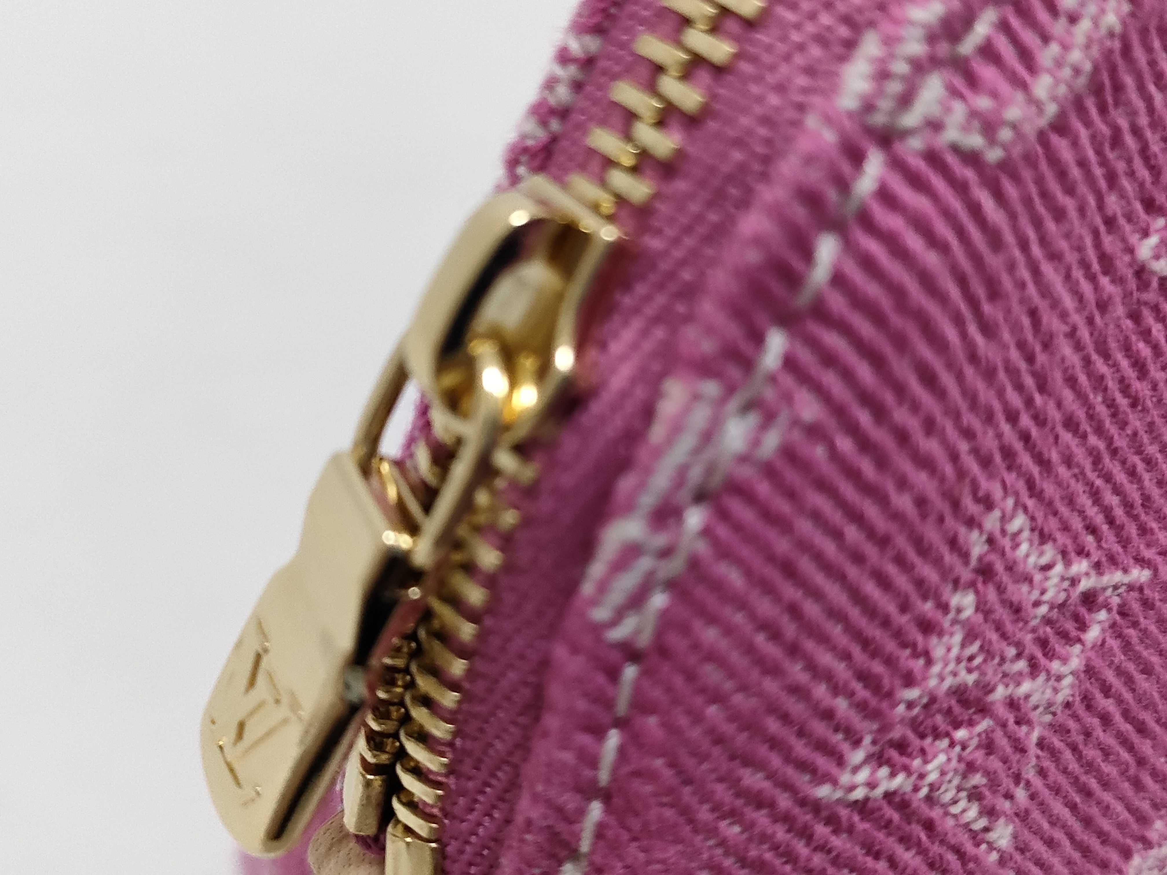 Monogram Denim M28050 Monogram Denim Cosmetic Pouch — view 11