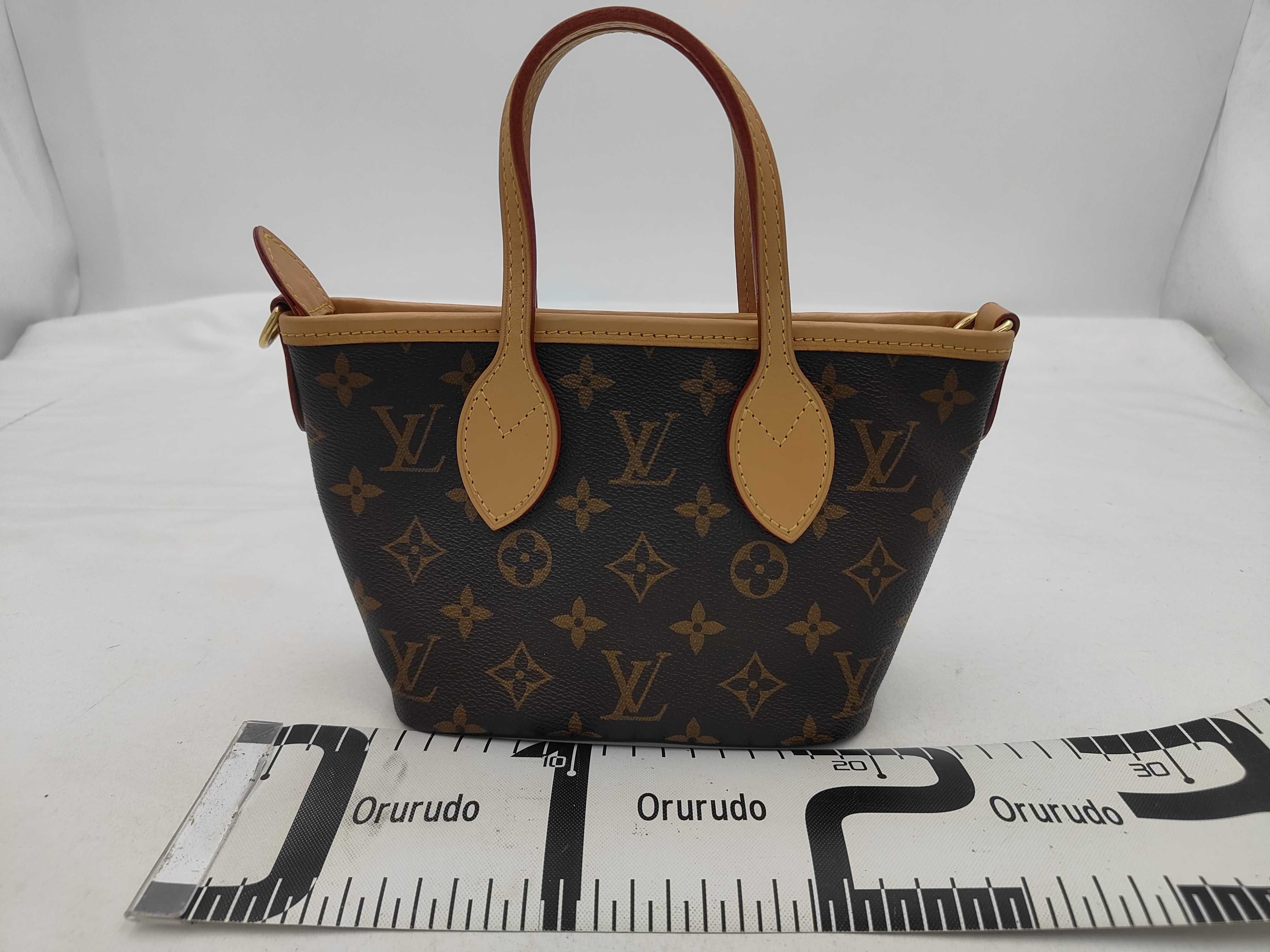 LV Monogram Neverfull BB M46705 RFID-protected handbag — view 2