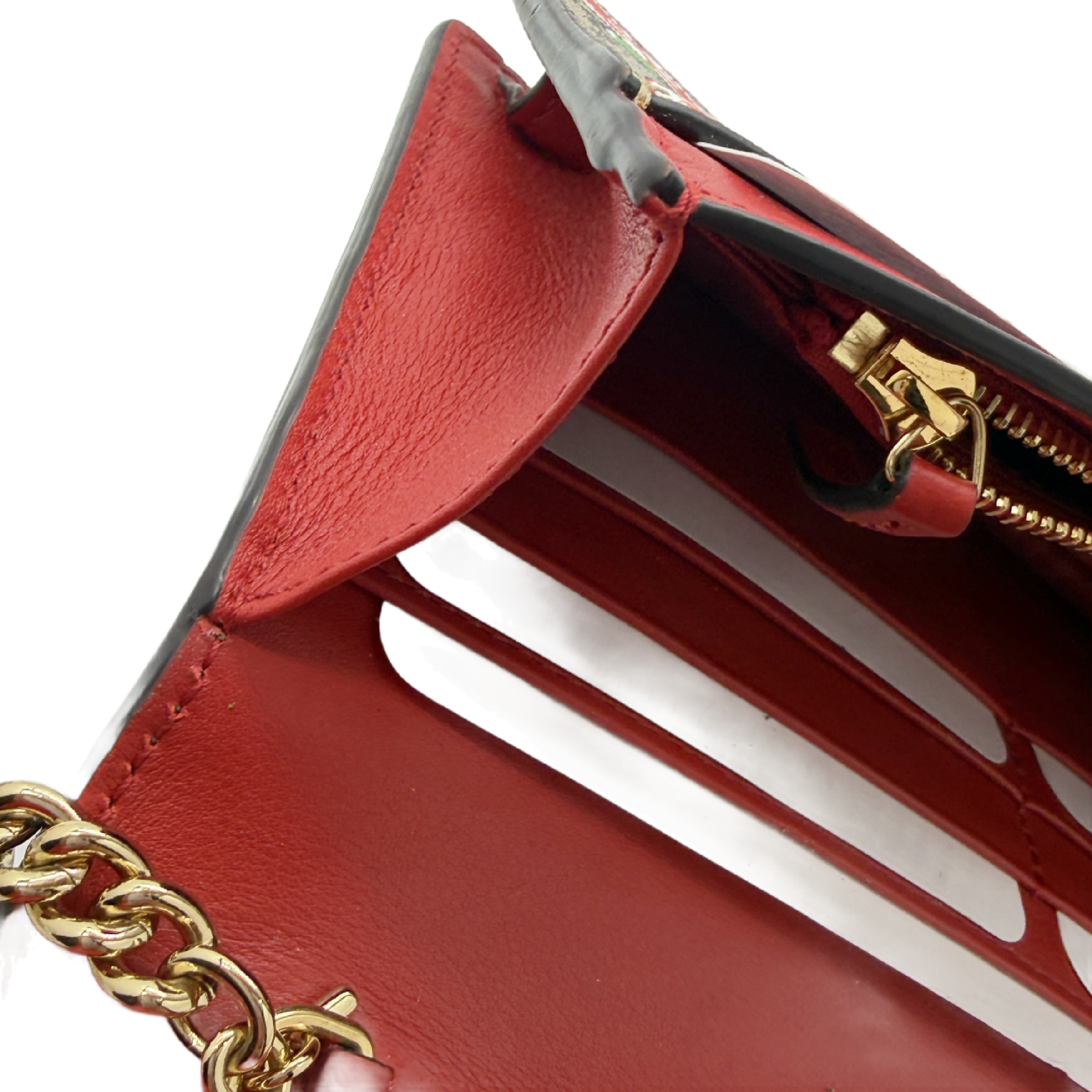 GG Supreme Apple Print Padlock Small Shoulder Bag — view 9