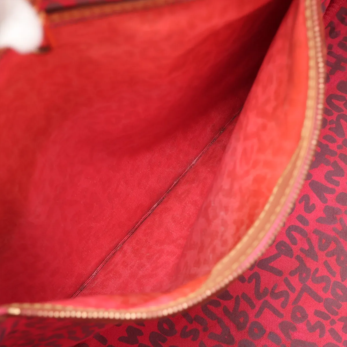 Monogram Graffiti Neverfull GM M93701 SP0029 Pink x Brown — view 8