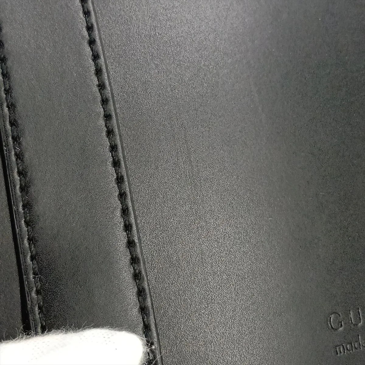 GG Supreme PVC x Leather Backpack/Rucksack, Black, 495563 — view 15