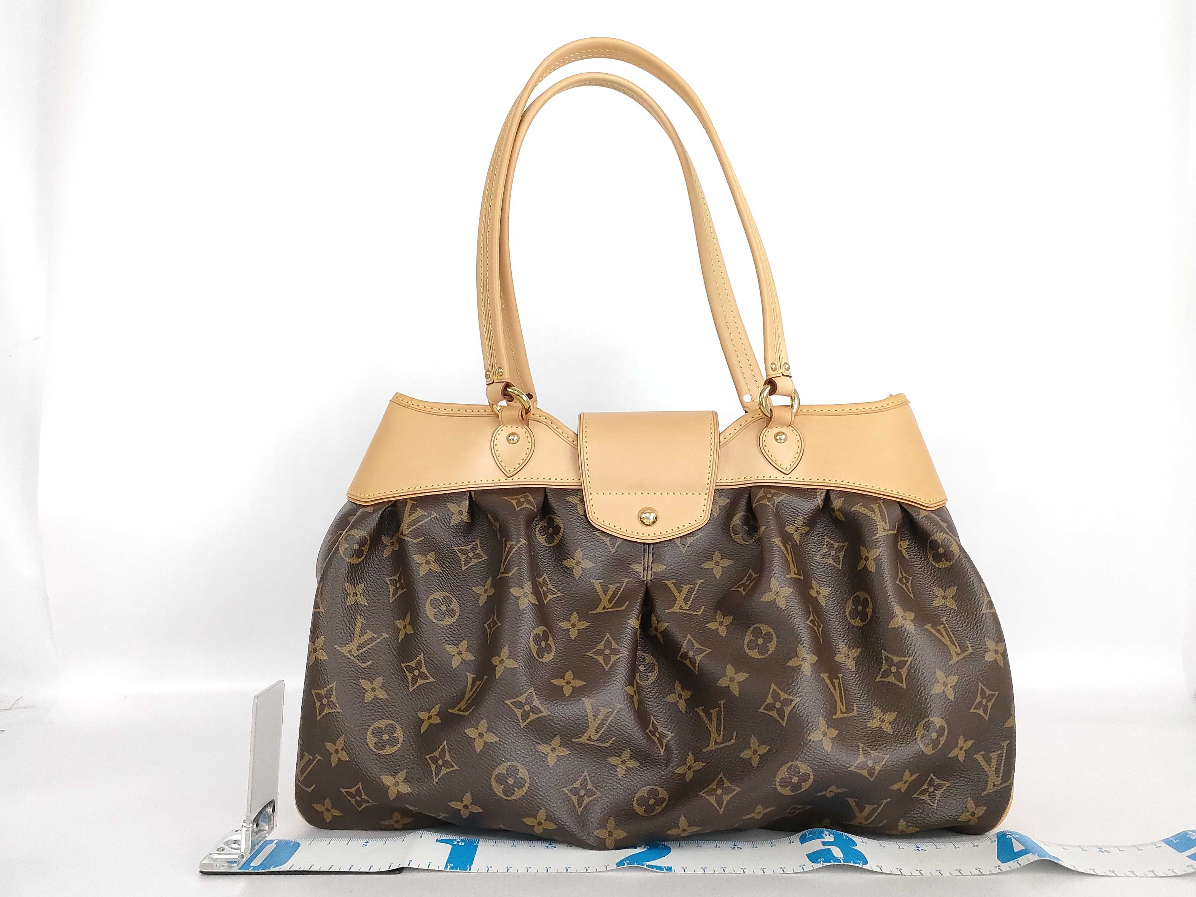 Monogram Louis Vuitton Monogram Handbag Goesie MM M45714 Handbag — view 2