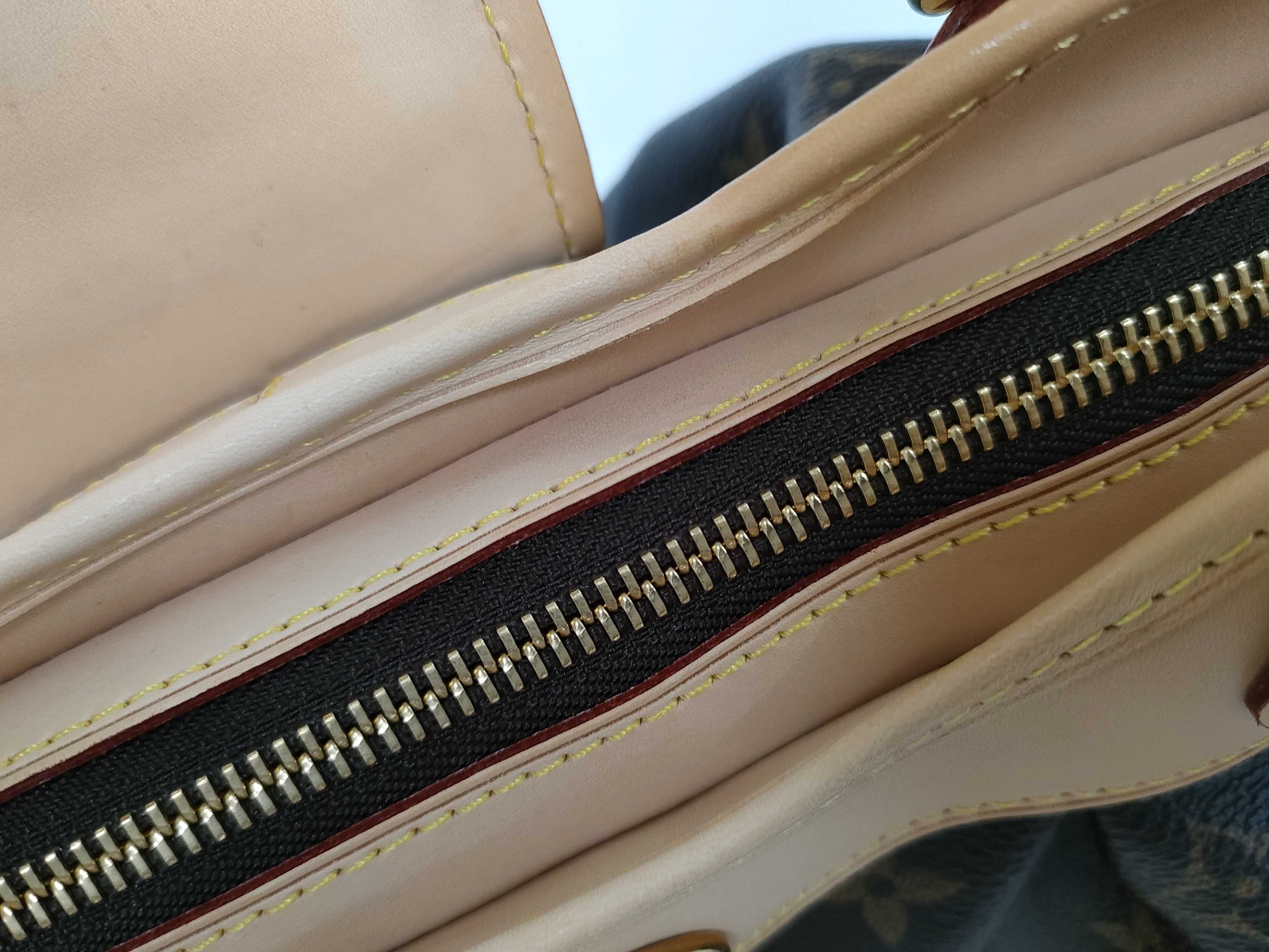 Monogram Louis Vuitton Monogram Handbag Goesie MM M45714 Handbag — view 8