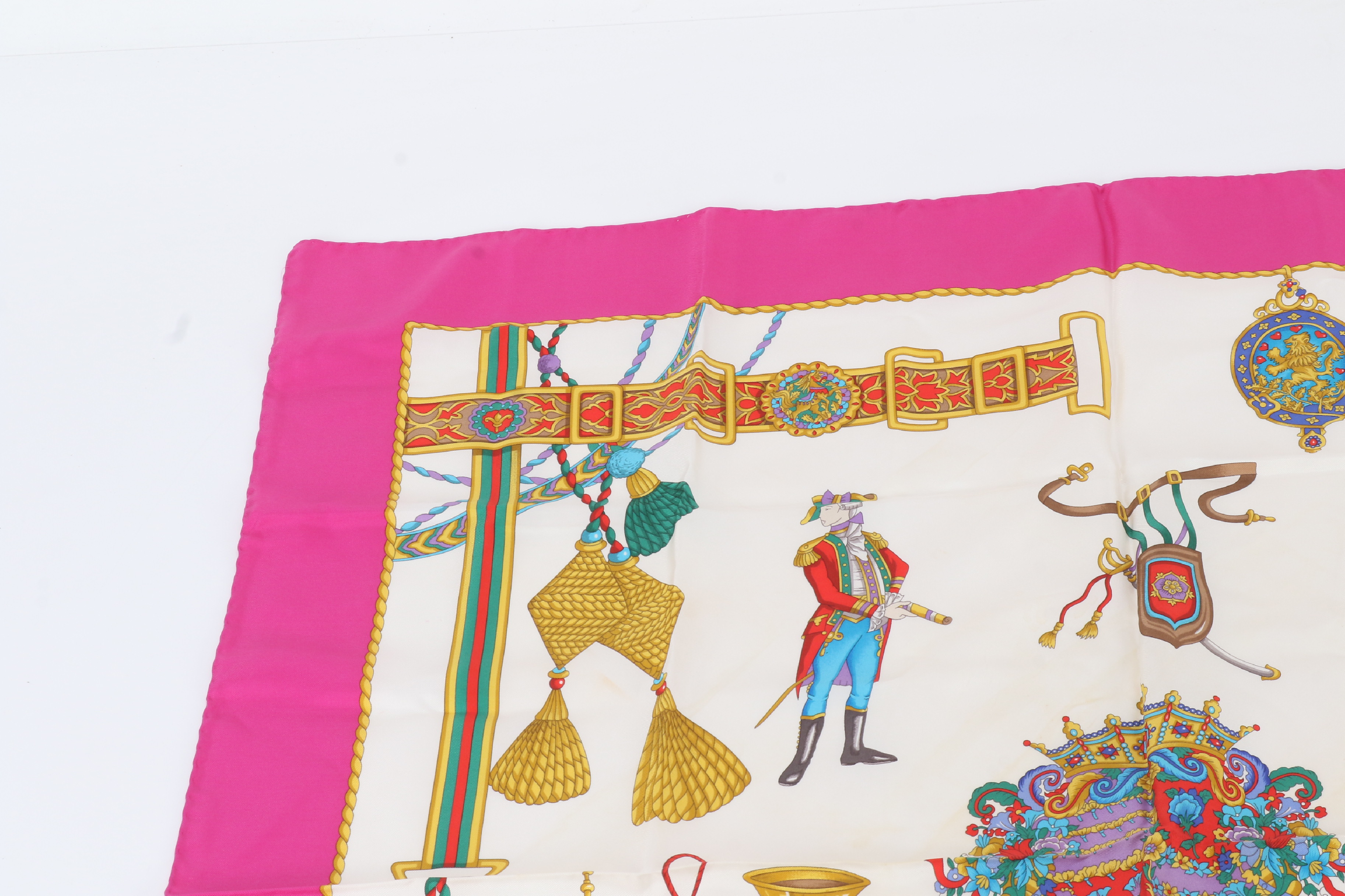 tagged 100% silk scarf and other accessories — view 3