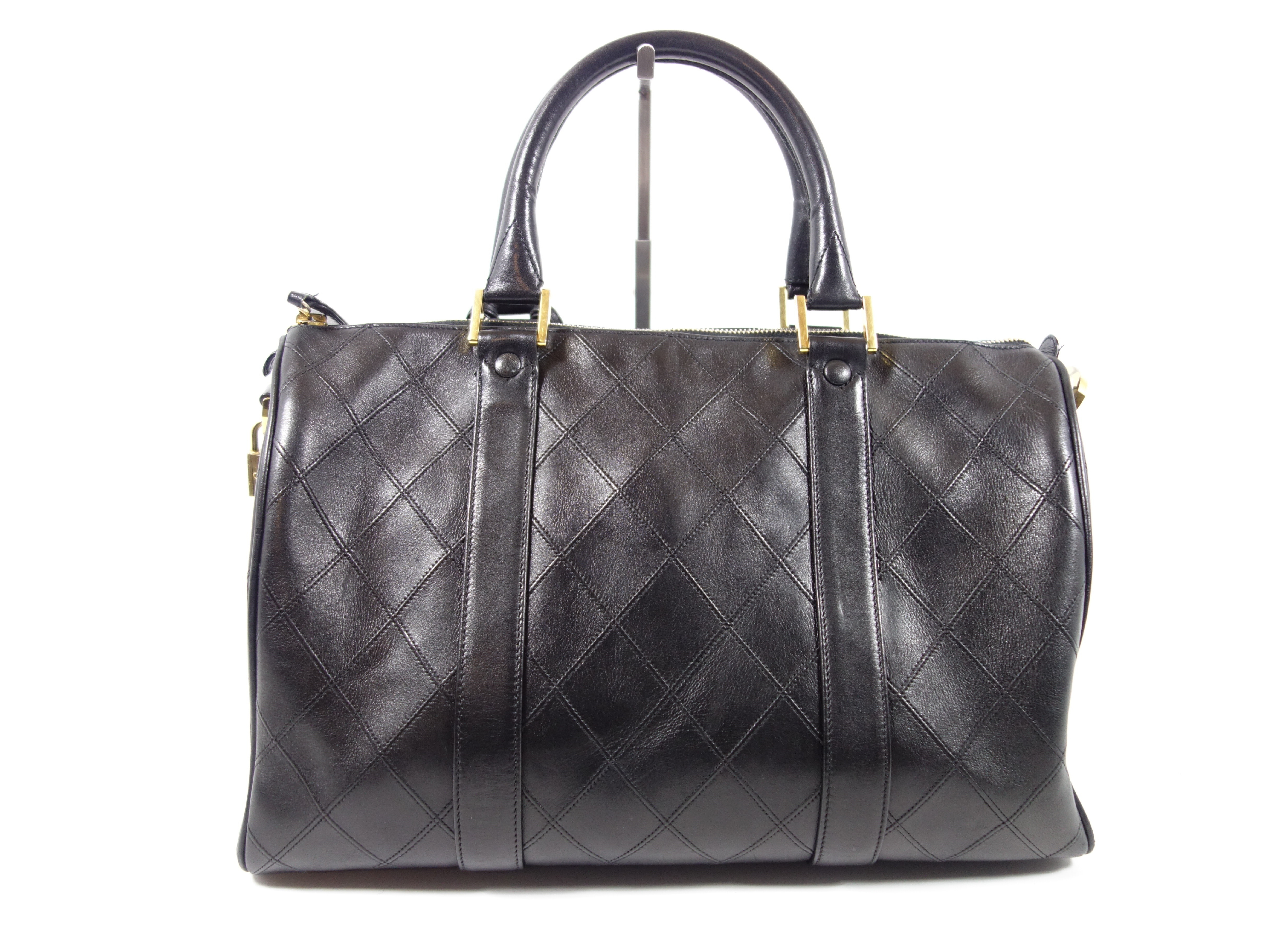 Lambskin Boston Bag — view 2