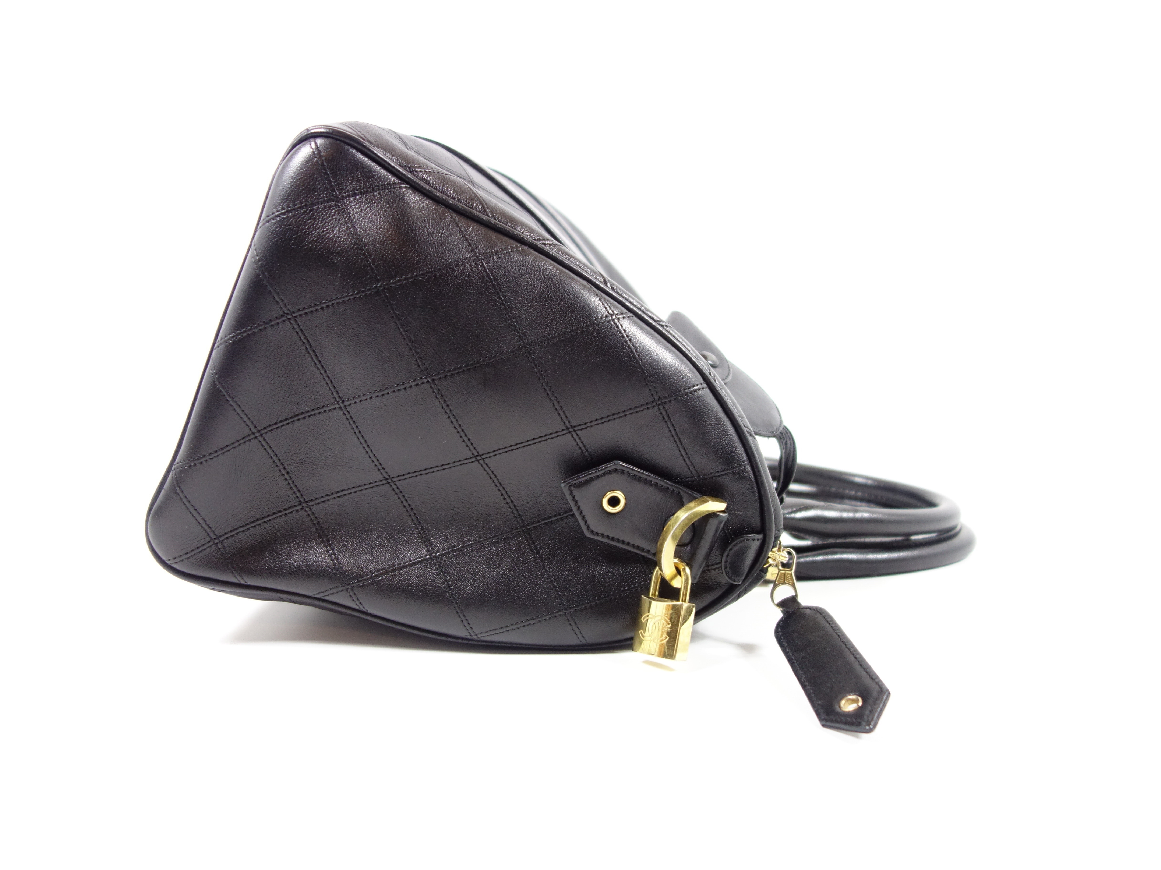 Lambskin Boston Bag — view 3