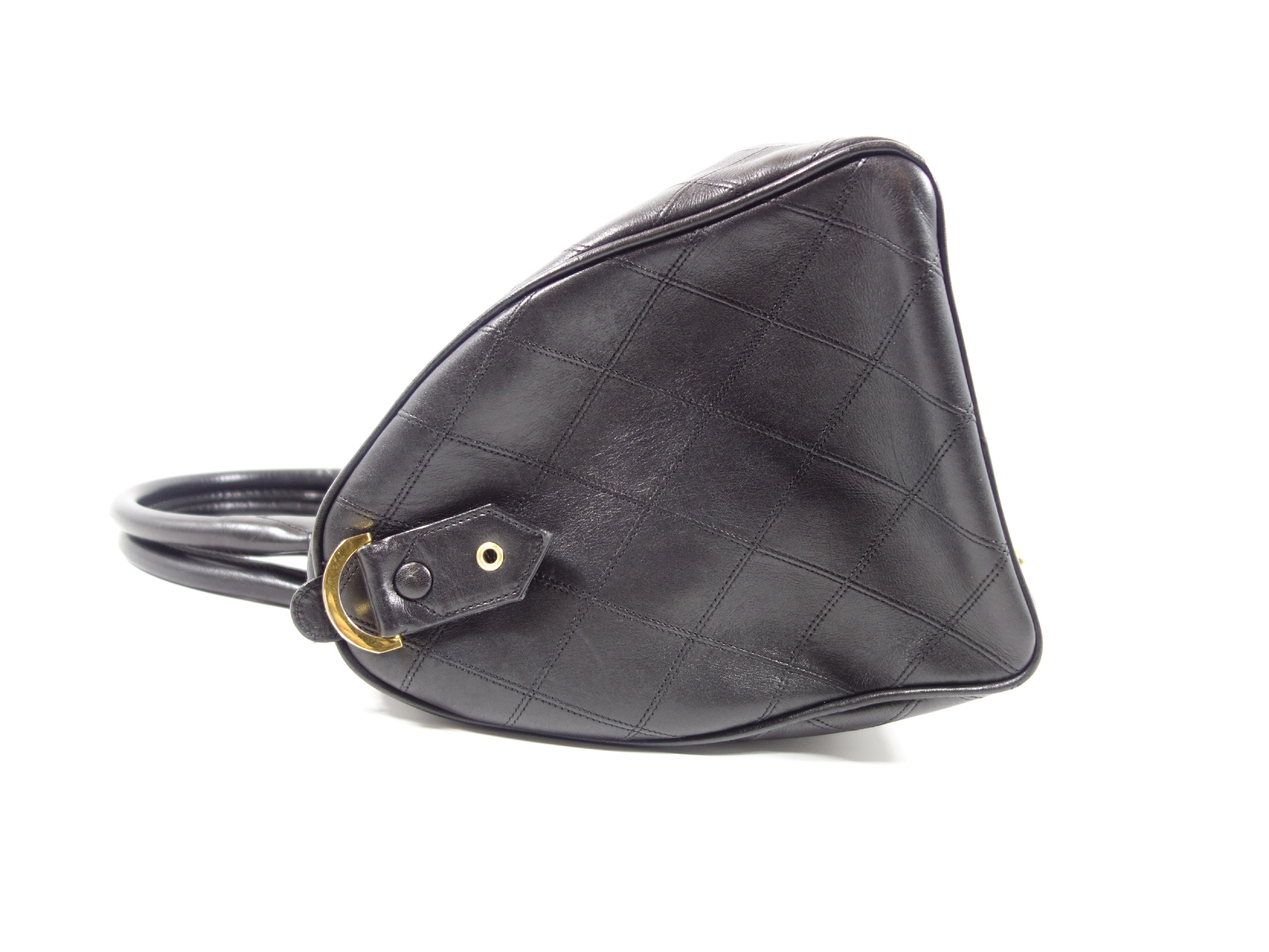 Lambskin Boston Bag — view 4