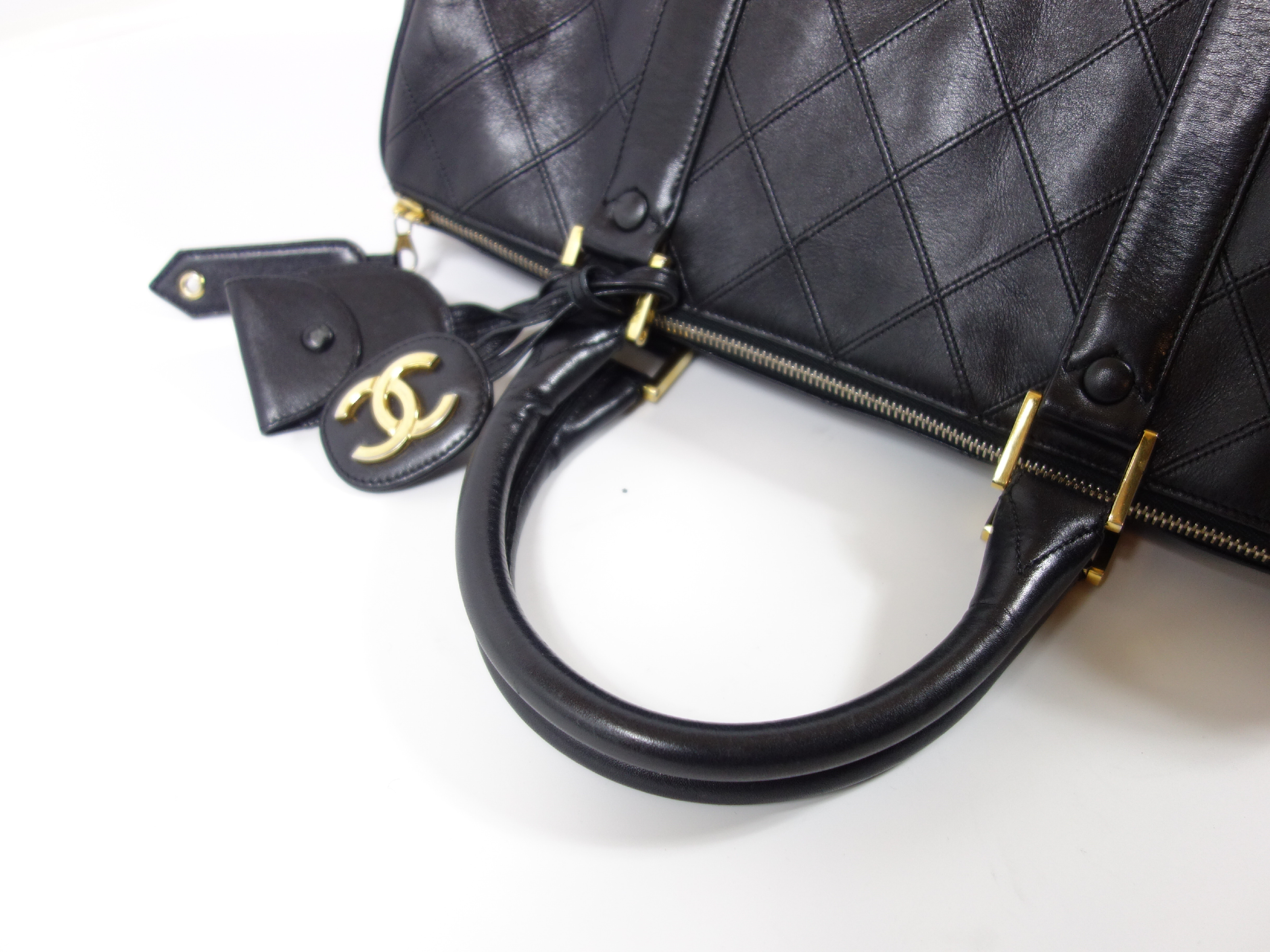 Lambskin Boston Bag — view 5