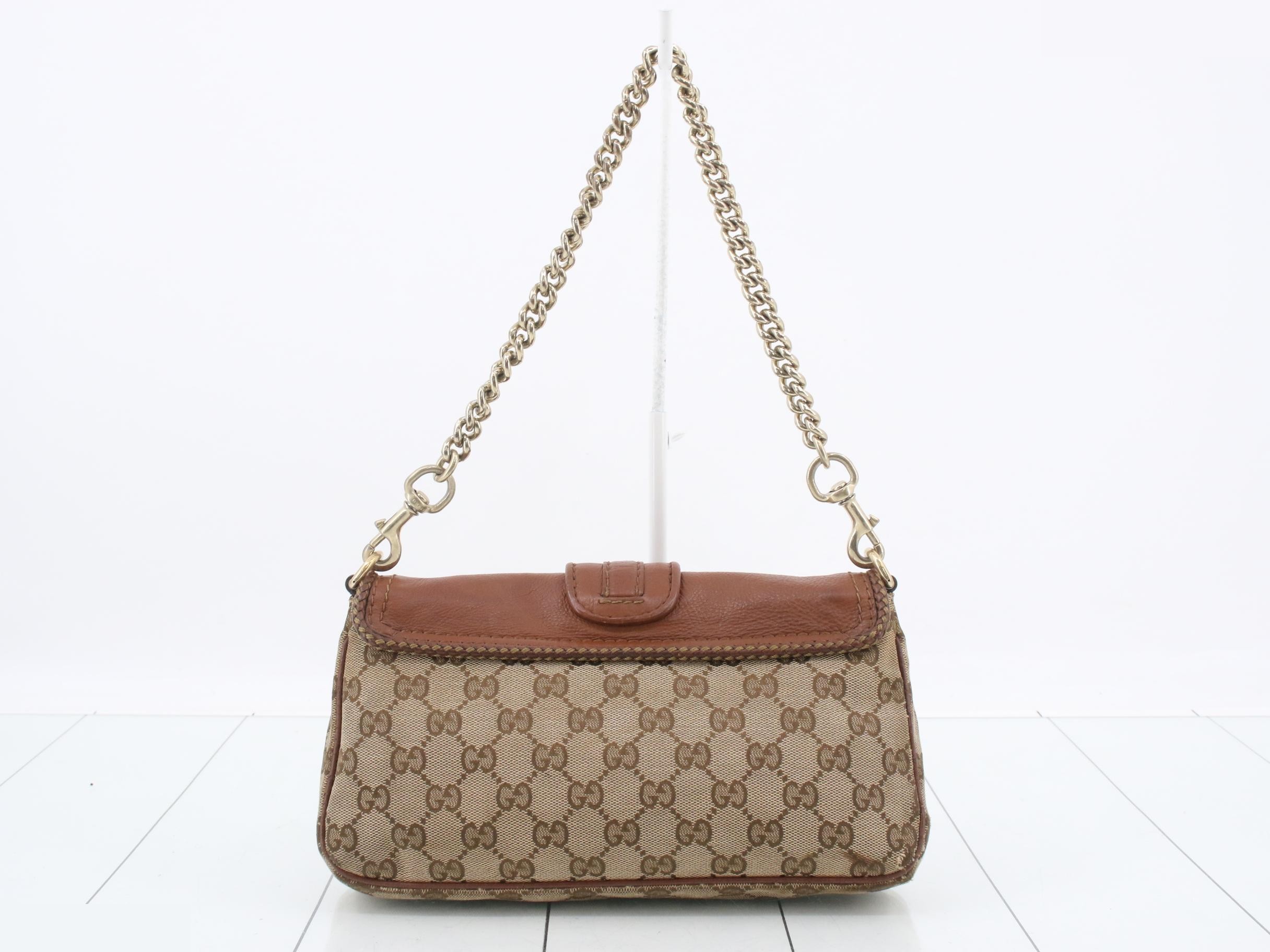 Marrakech GG Supreme Leather Tassel Chain Shoulder Bag — view 2
