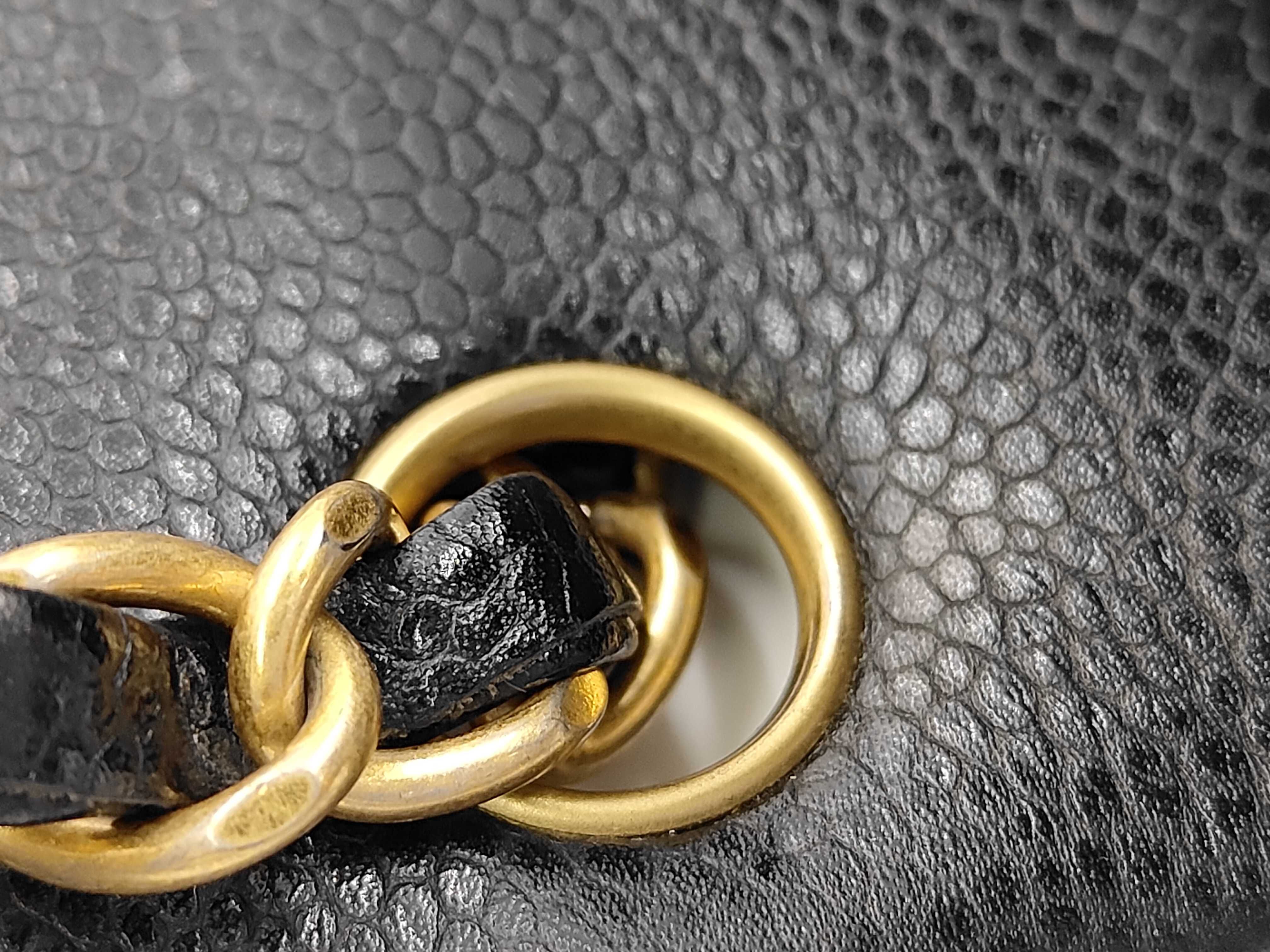 Caviar Skin Mini Matelassé Chain Shoulder Bag (Serial Number 21) — view 7