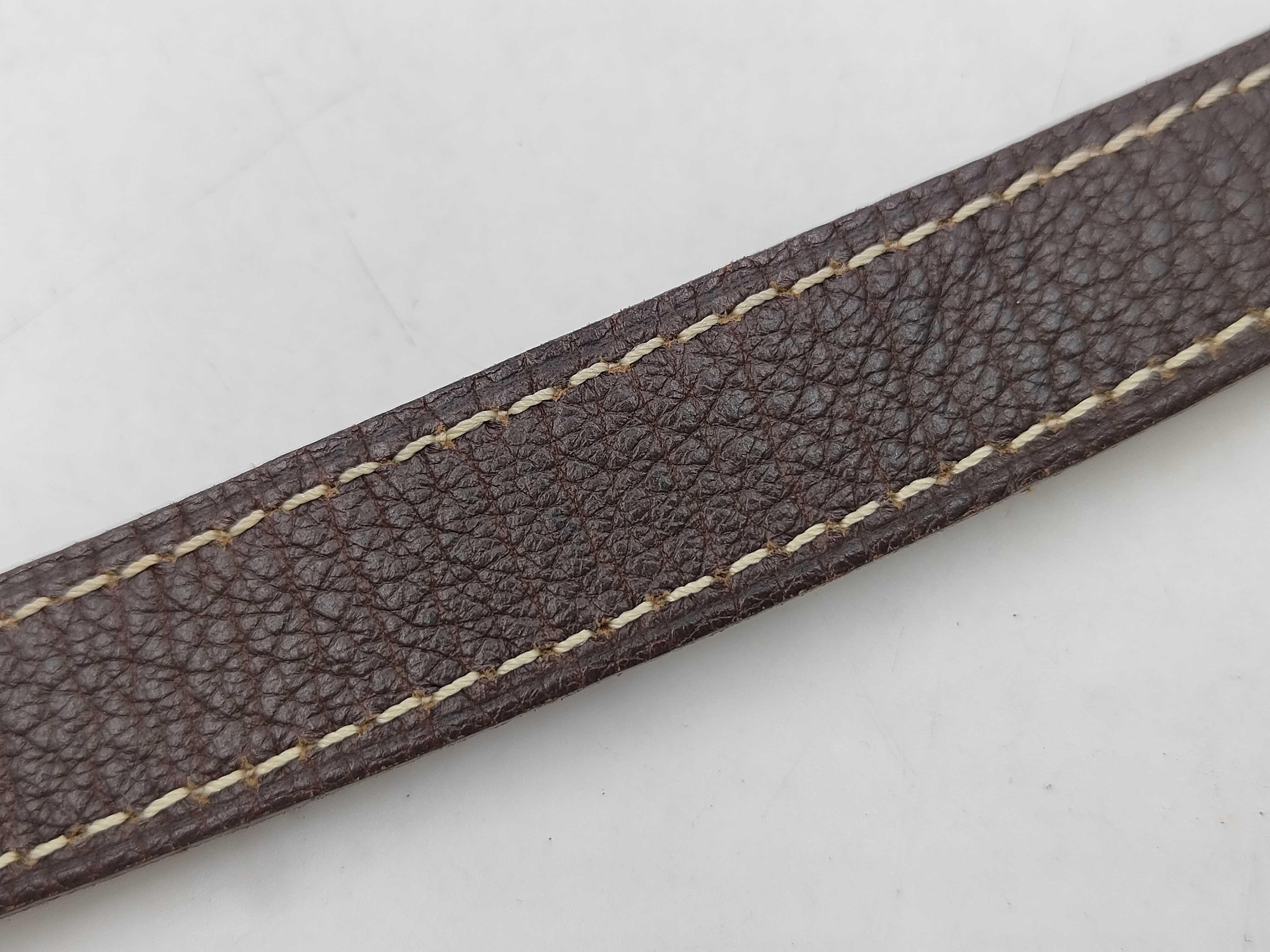 Saumur 30 Mini Lin Brown Shoulder Bag — view 9