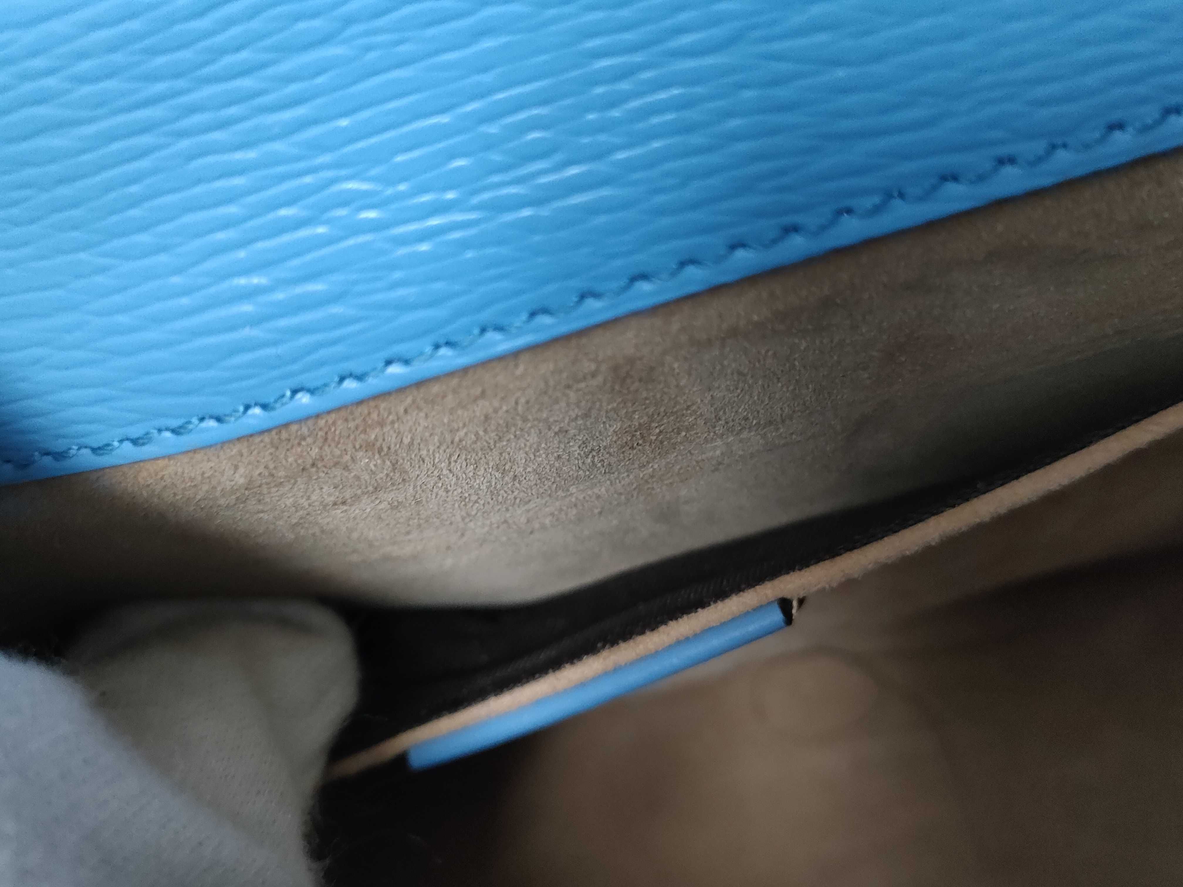 Sylvie Blue Shoulder Bag — view 13