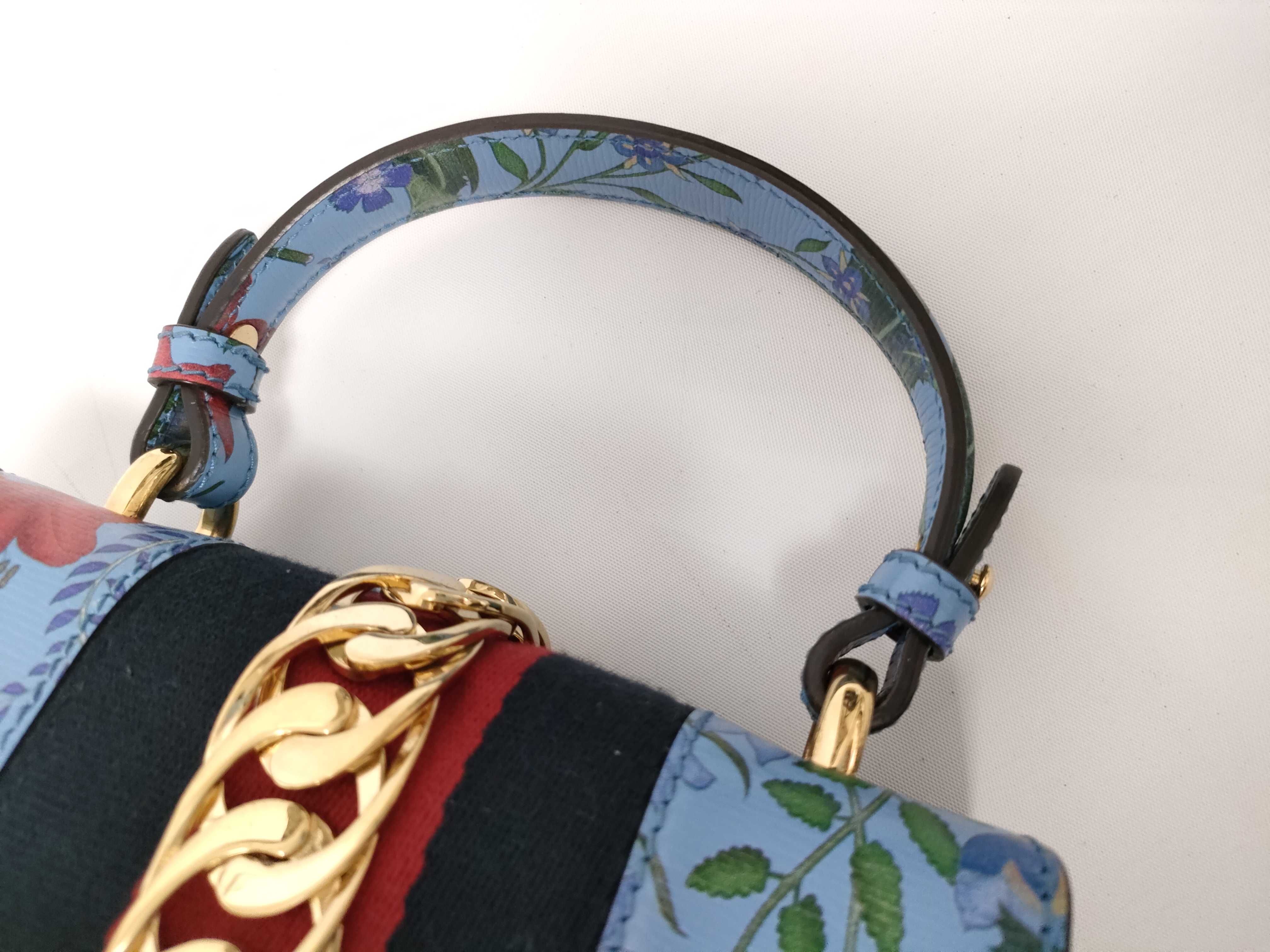 Sylvie Blue Shoulder Bag — view 4