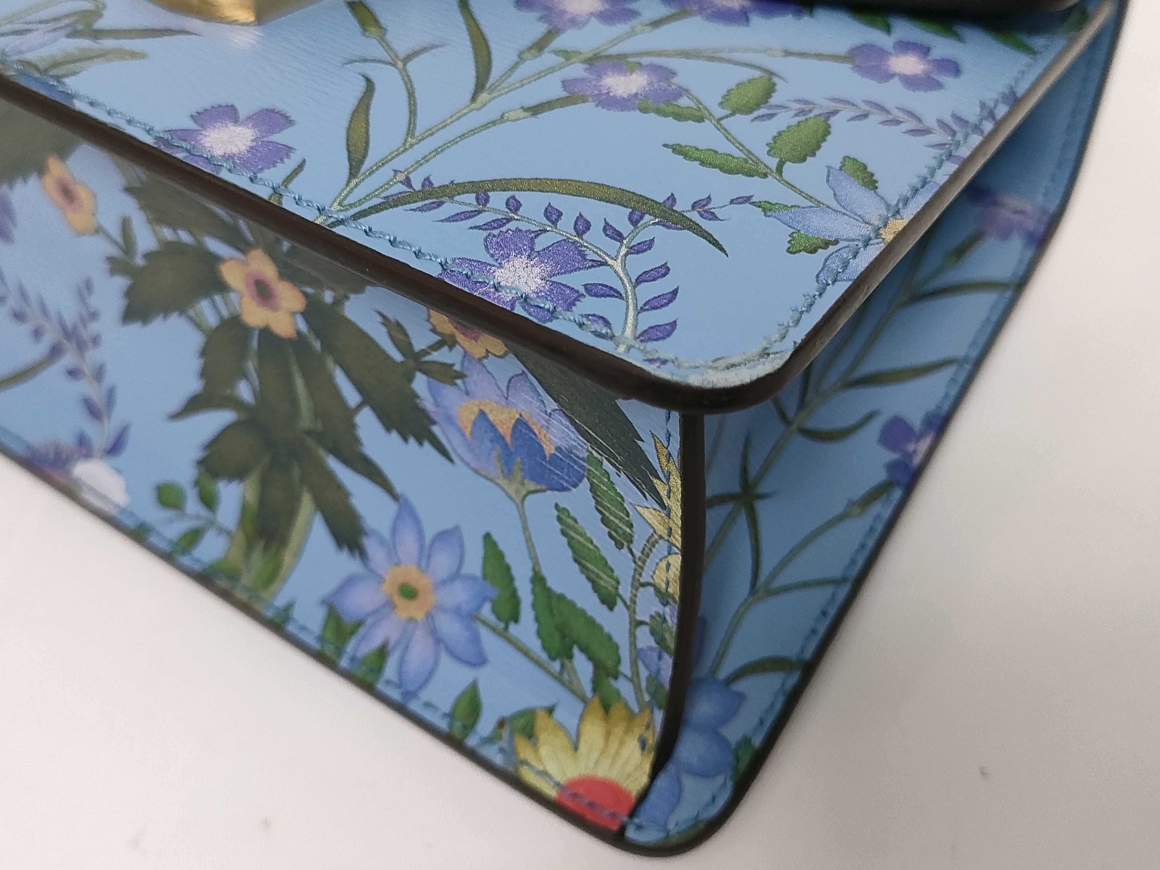 Sylvie Blue Shoulder Bag — view 7