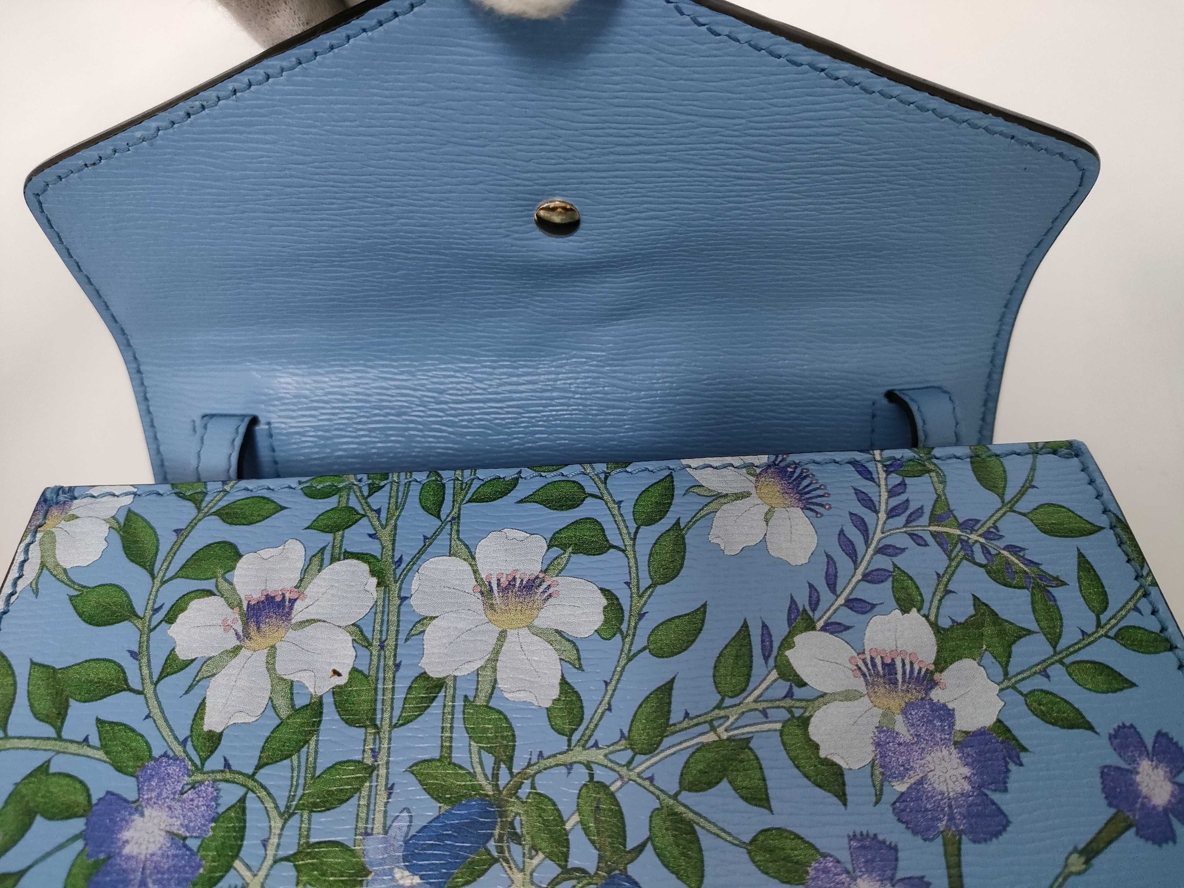 Sylvie Blue Shoulder Bag — view 8