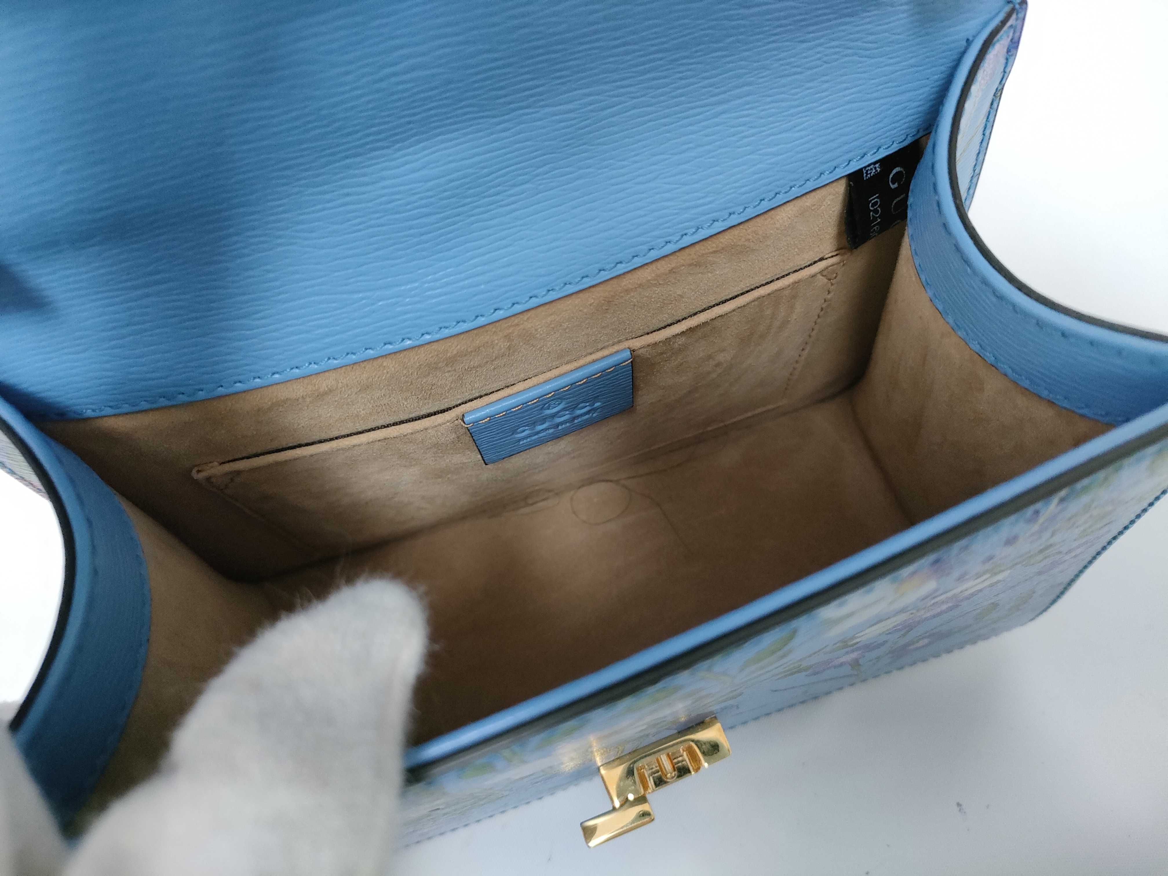 Sylvie Blue Shoulder Bag — view 9