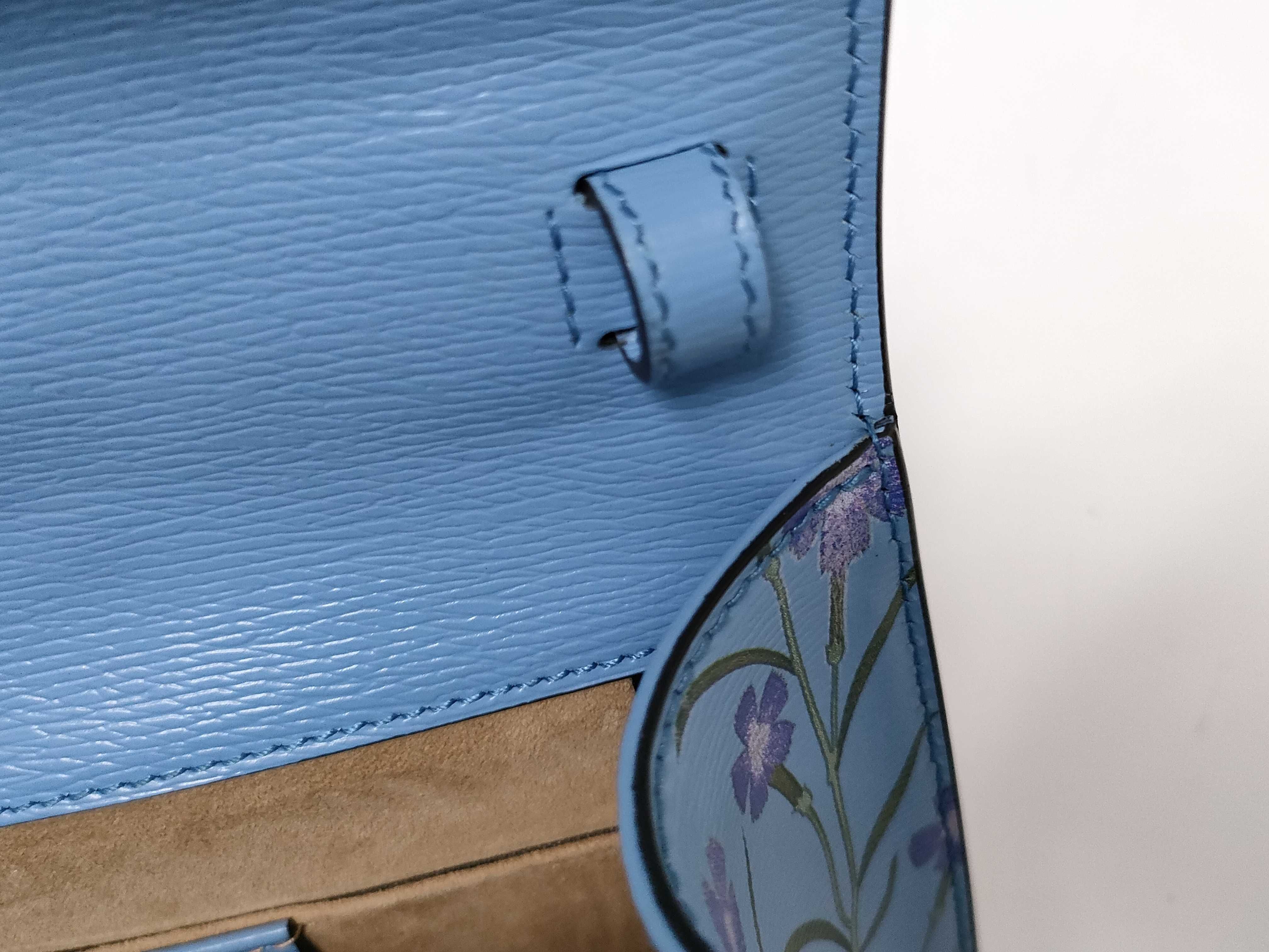 Sylvie Blue Shoulder Bag — view 10