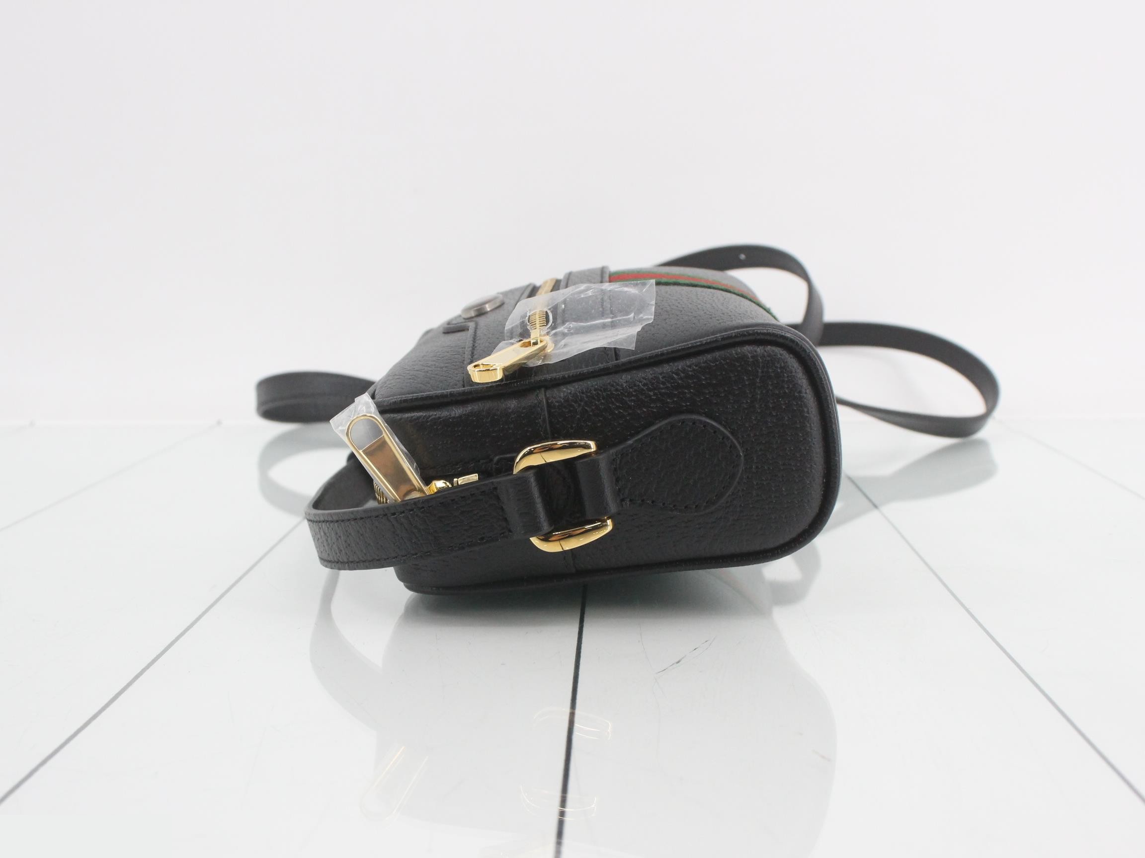 Unused Ophidia leather shoulder bag — view 4