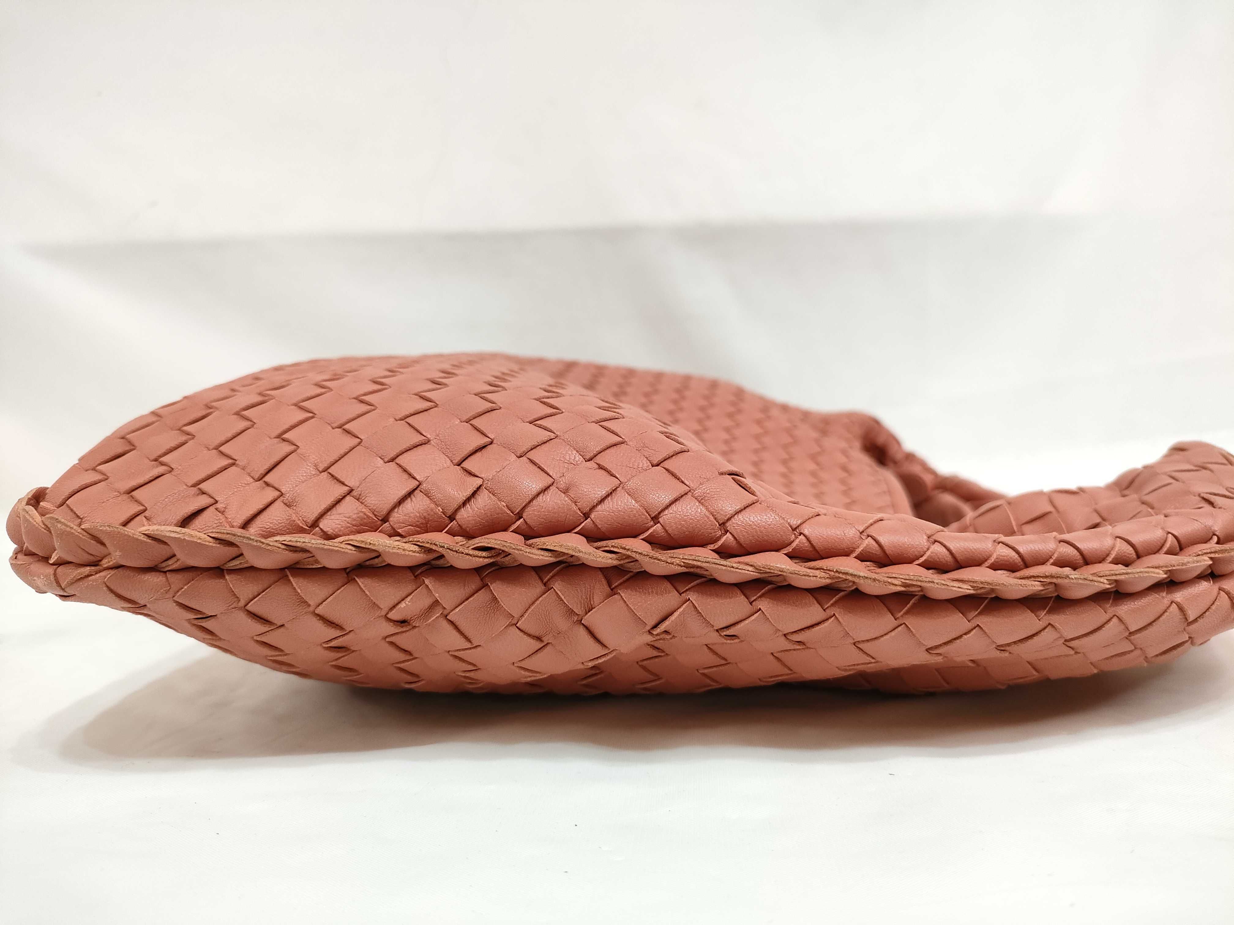 Intrecciato Hobo One-Shoulder Handbag — view 6