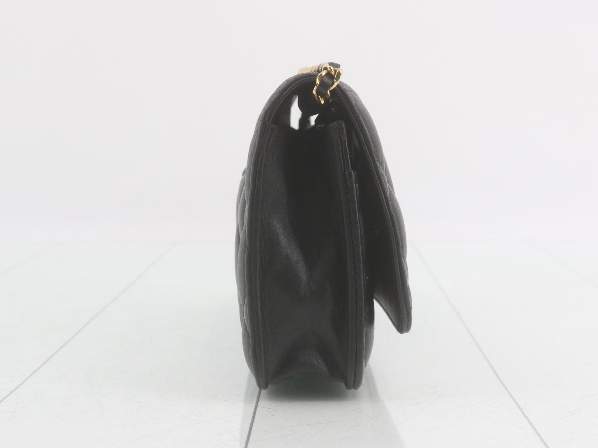 Matelassé Chain Shoulder Bag — view 4