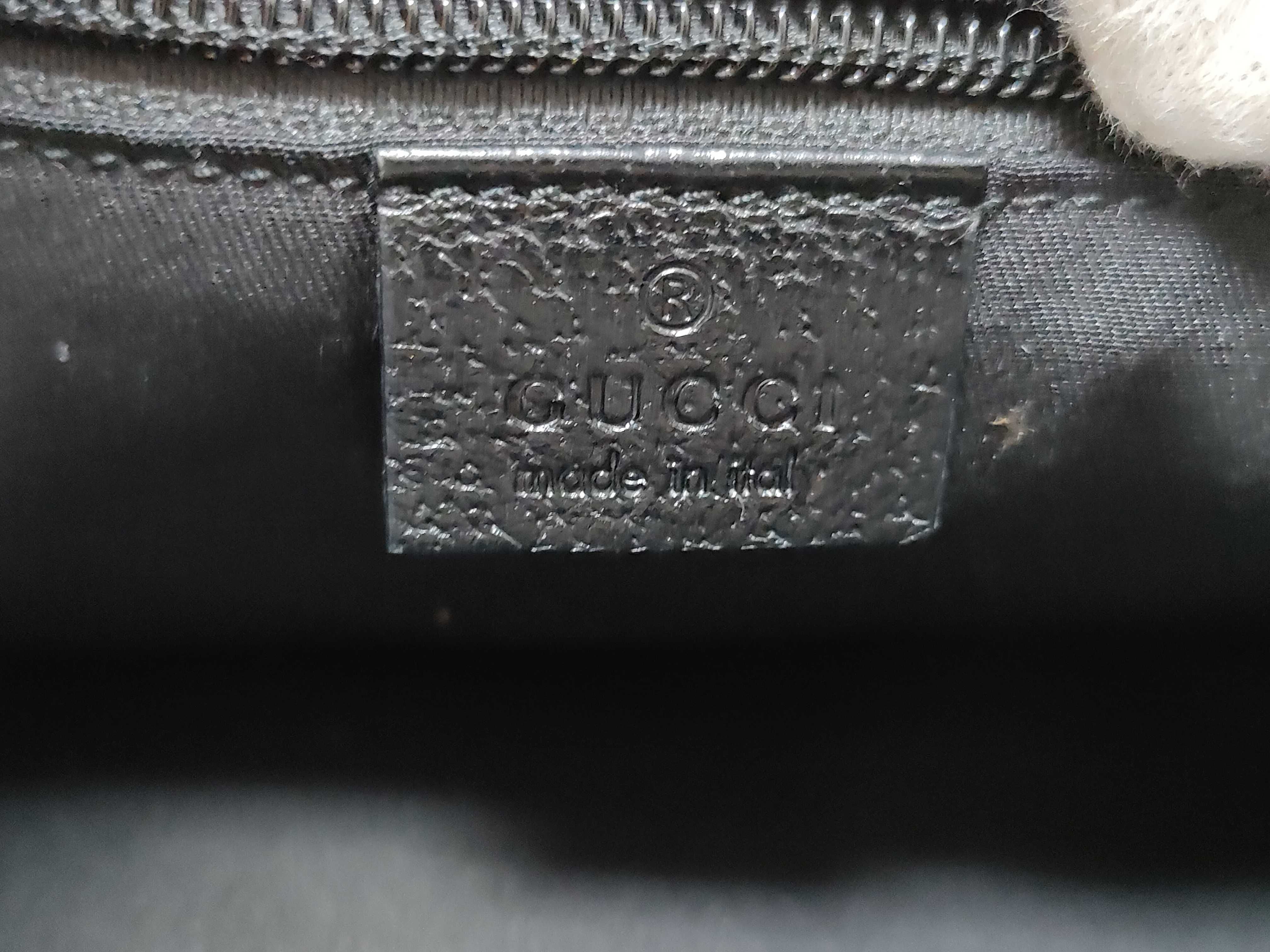 GG Canvas Shoulder Bag (Black, 110054) — view 12