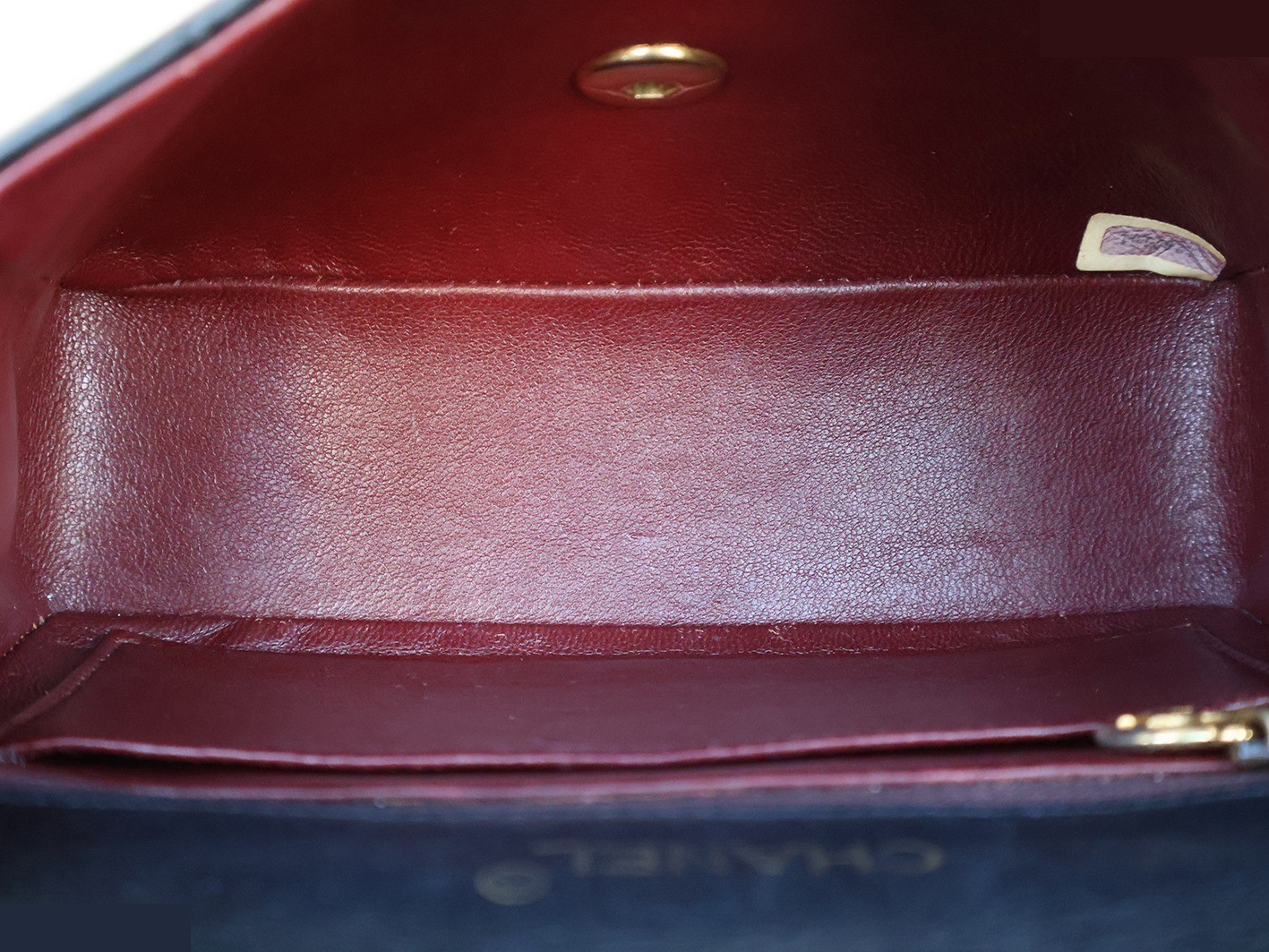 Mini Matelassé 17 Lambskin Chain Shoulder Bag, Black — view 12