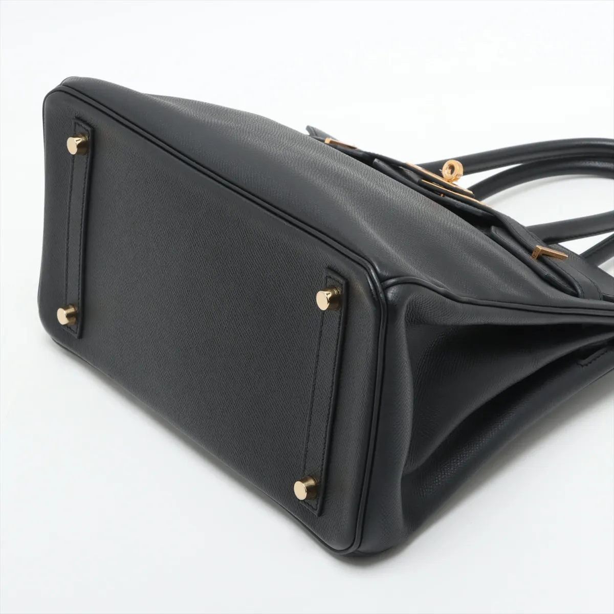 [Individually wrapped] Hermes Birkin 30 Le Tourne Vaux Epson Black Gold Hardware C:2018 — view 3