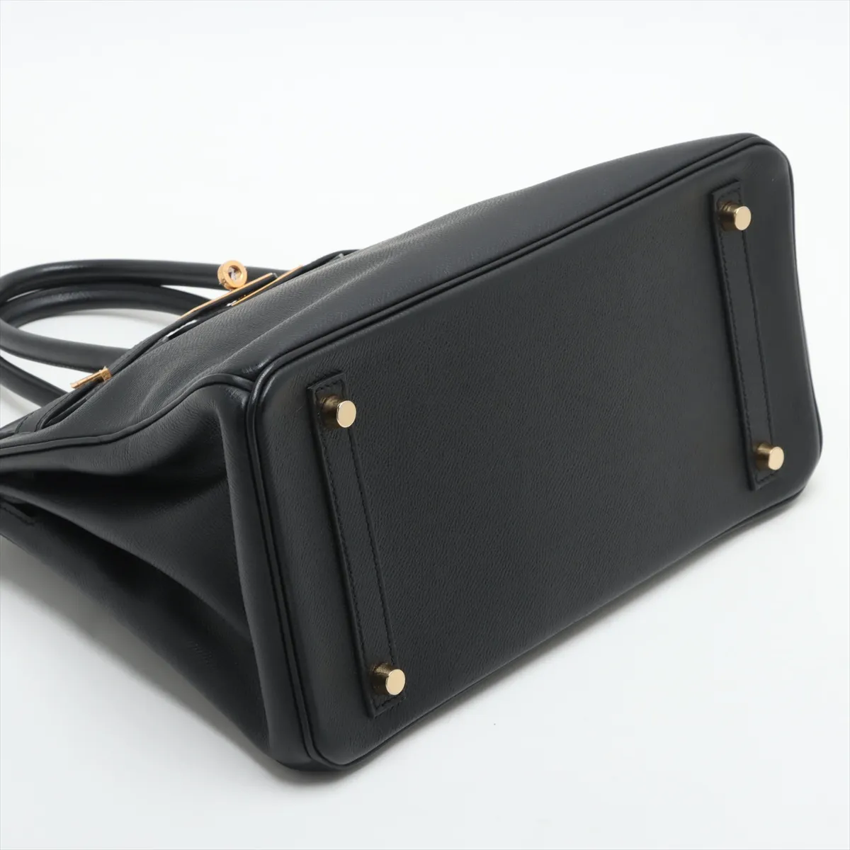 [Individually wrapped] Hermes Birkin 30 Le Tourne Vaux Epson Black Gold Hardware C:2018 — view 4