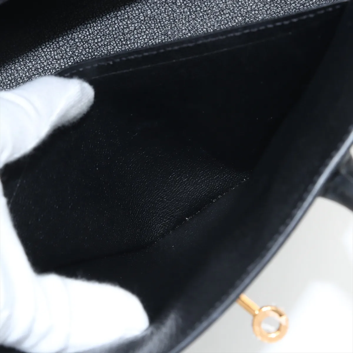 [Individually wrapped] Hermes Birkin 30 Le Tourne Vaux Epson Black Gold Hardware C:2018 — view 8