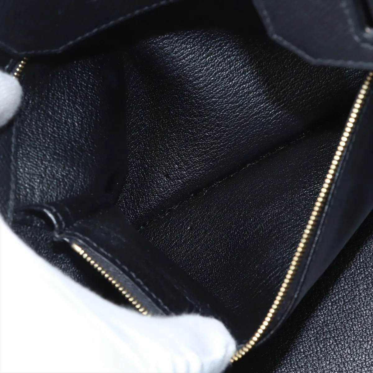 [Individually wrapped] Hermes Birkin 30 Le Tourne Vaux Epson Black Gold Hardware C:2018 — view 9