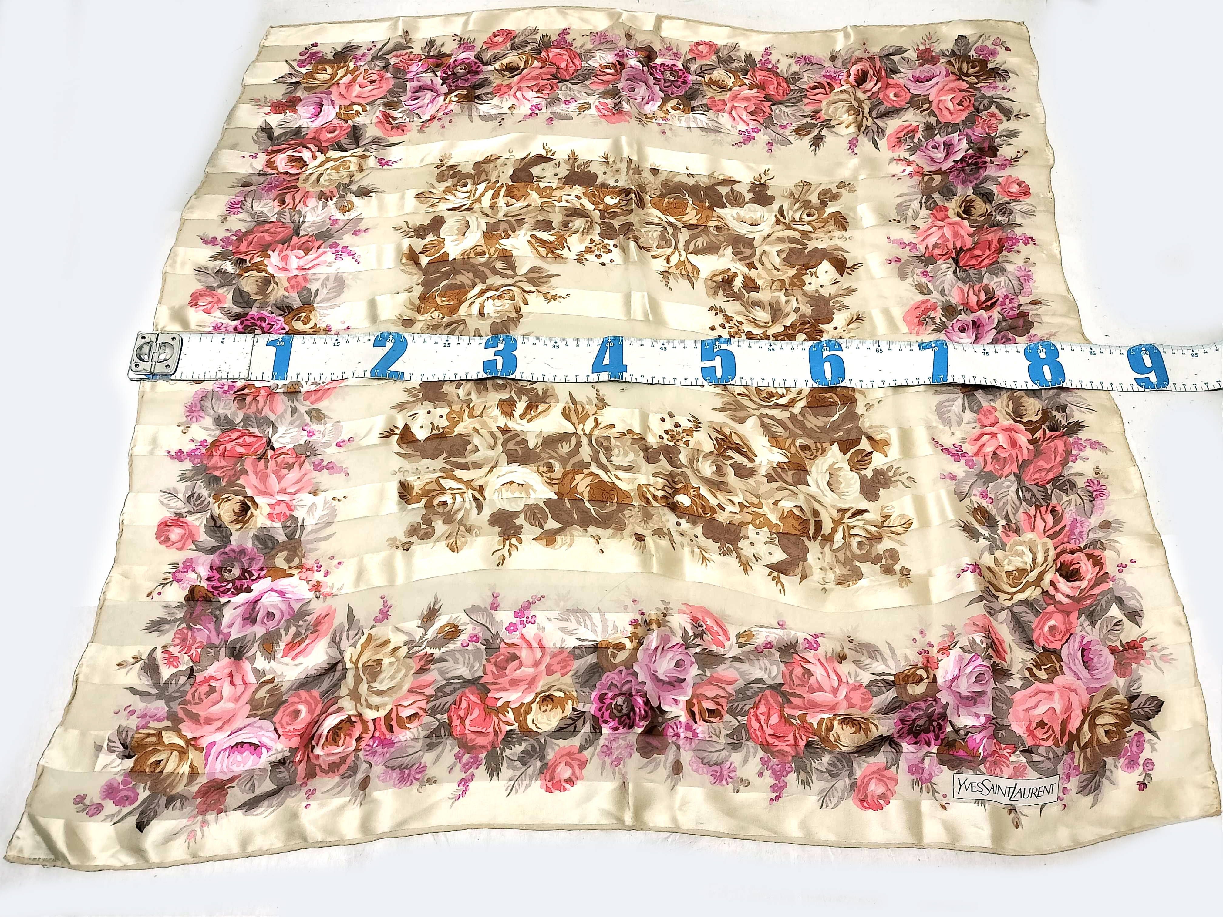 scarf, floral pattern, and other accessories. — view 2