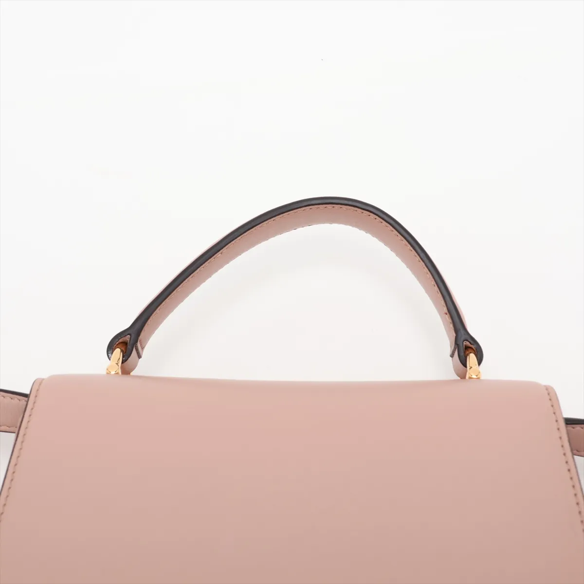 Siena Leather 2-Way Handbag, Beige, 855536 — view 6