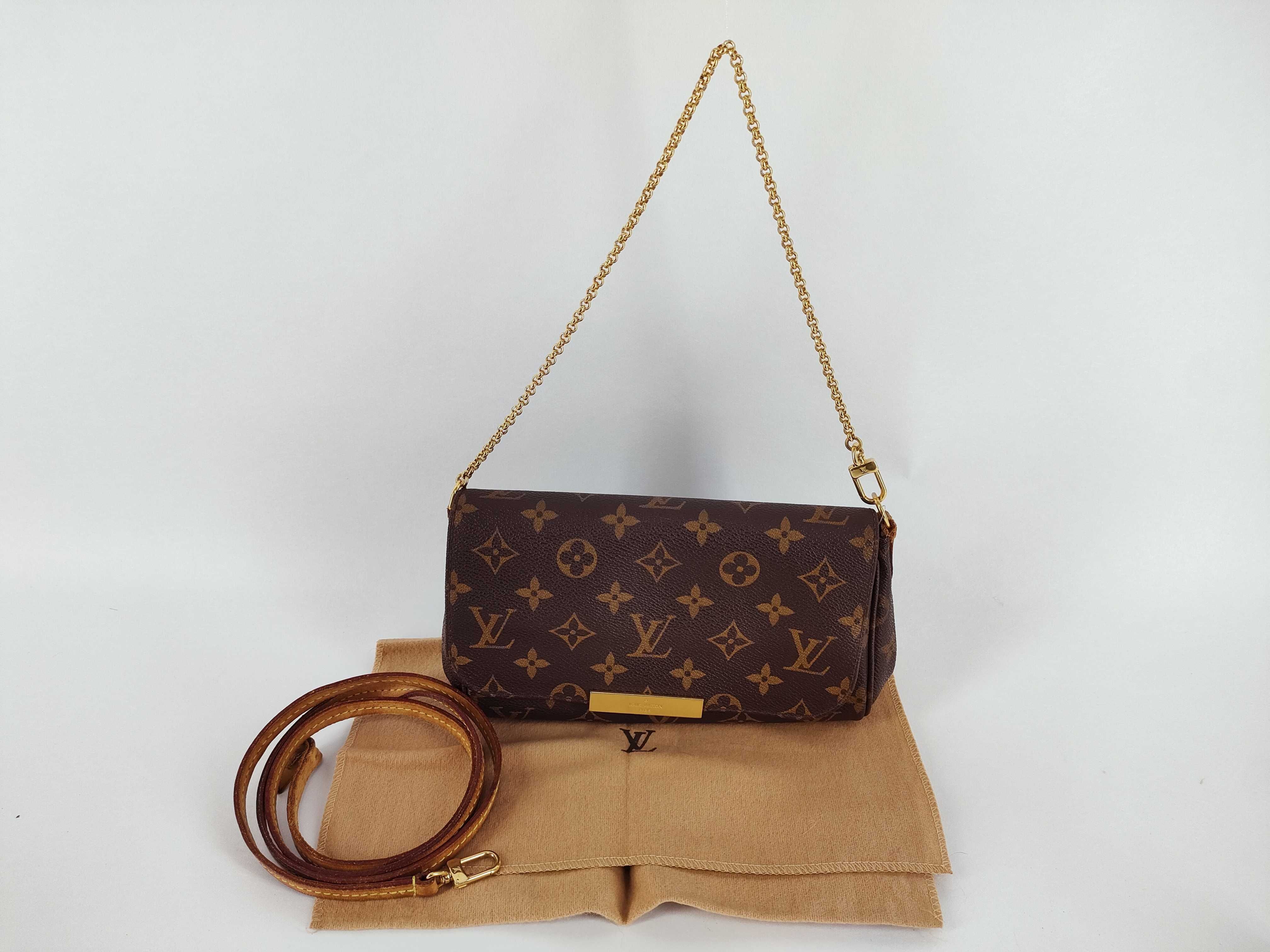 LV Favorite PM M40717 Monogram Shoulder Bag