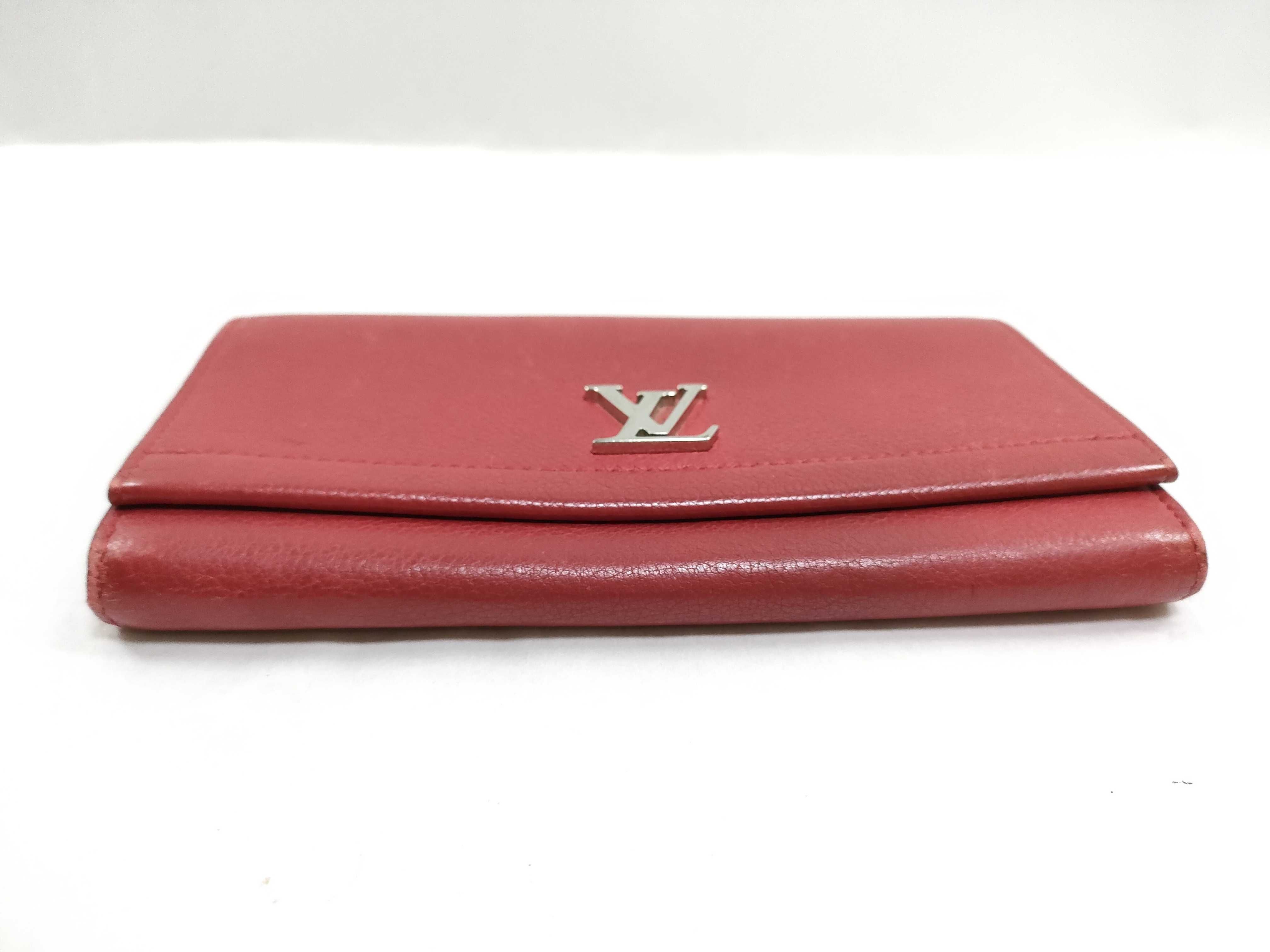 LV Wallet Portefeuille Lockme II Red Wallet — view 5