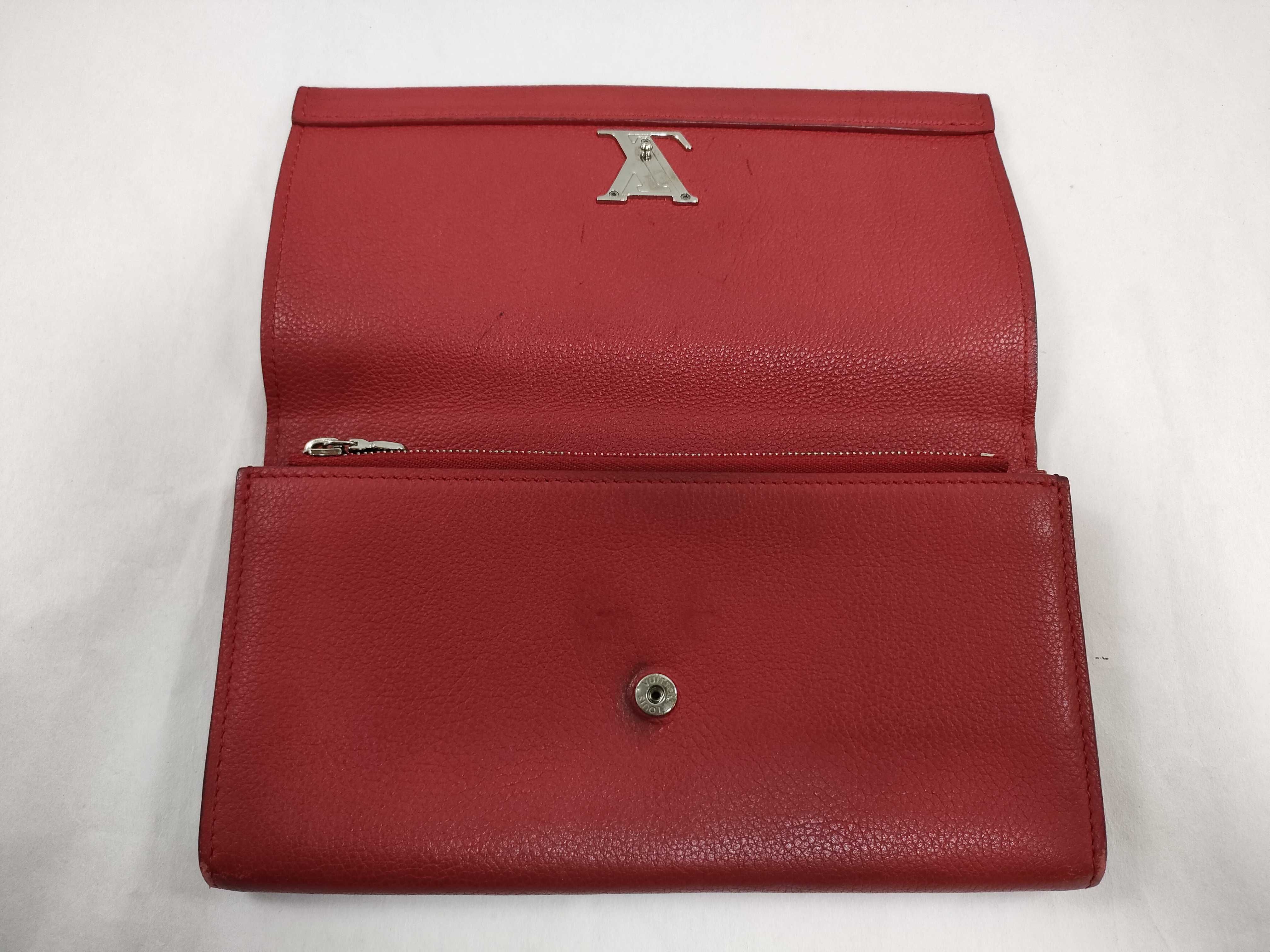 LV Wallet Portefeuille Lockme II Red Wallet — view 7