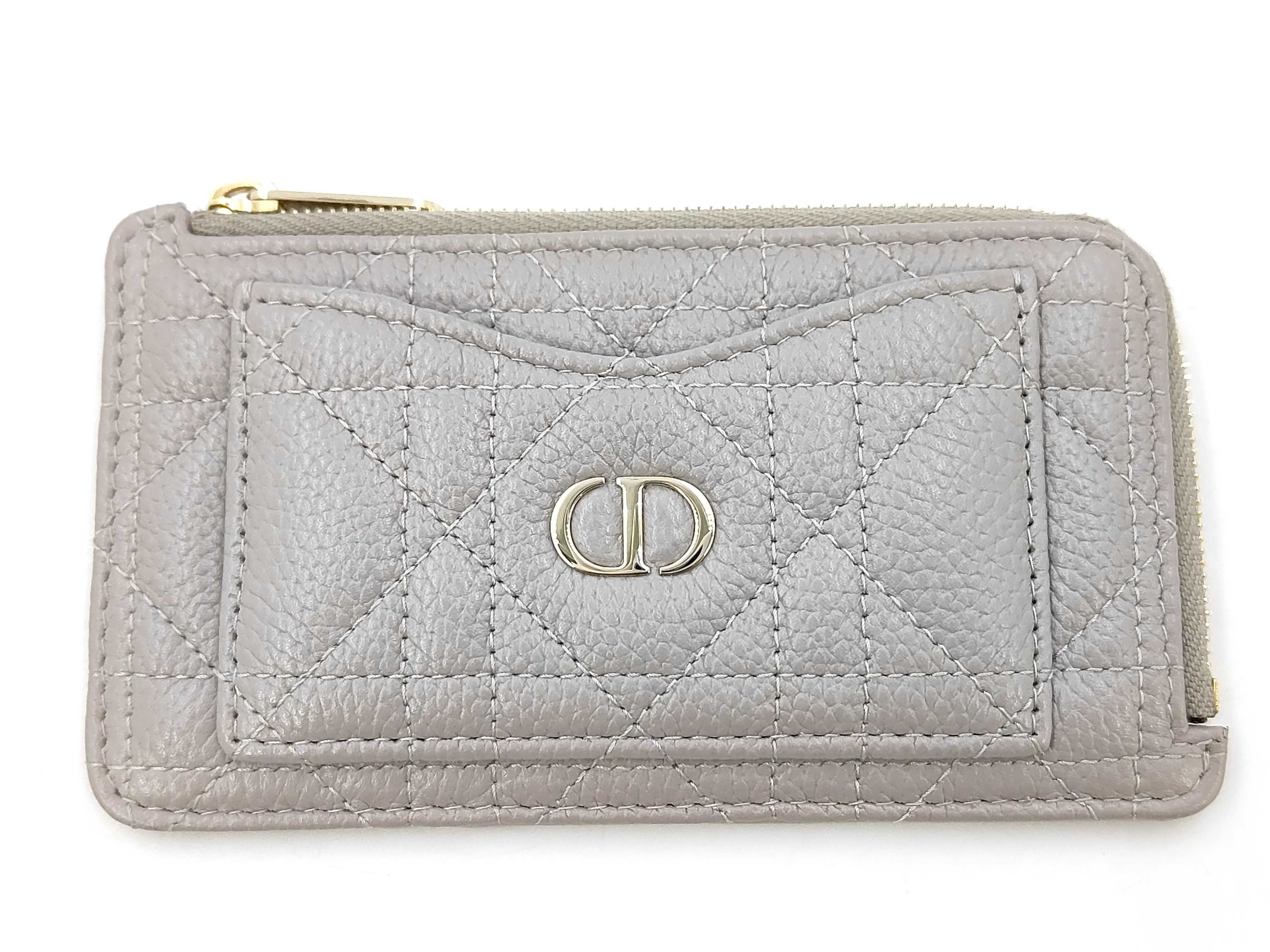 Calo Fragment Card Case, Leather, Gray, Limited Edition Color (Card Case/Pass Case/Business Card Holder)