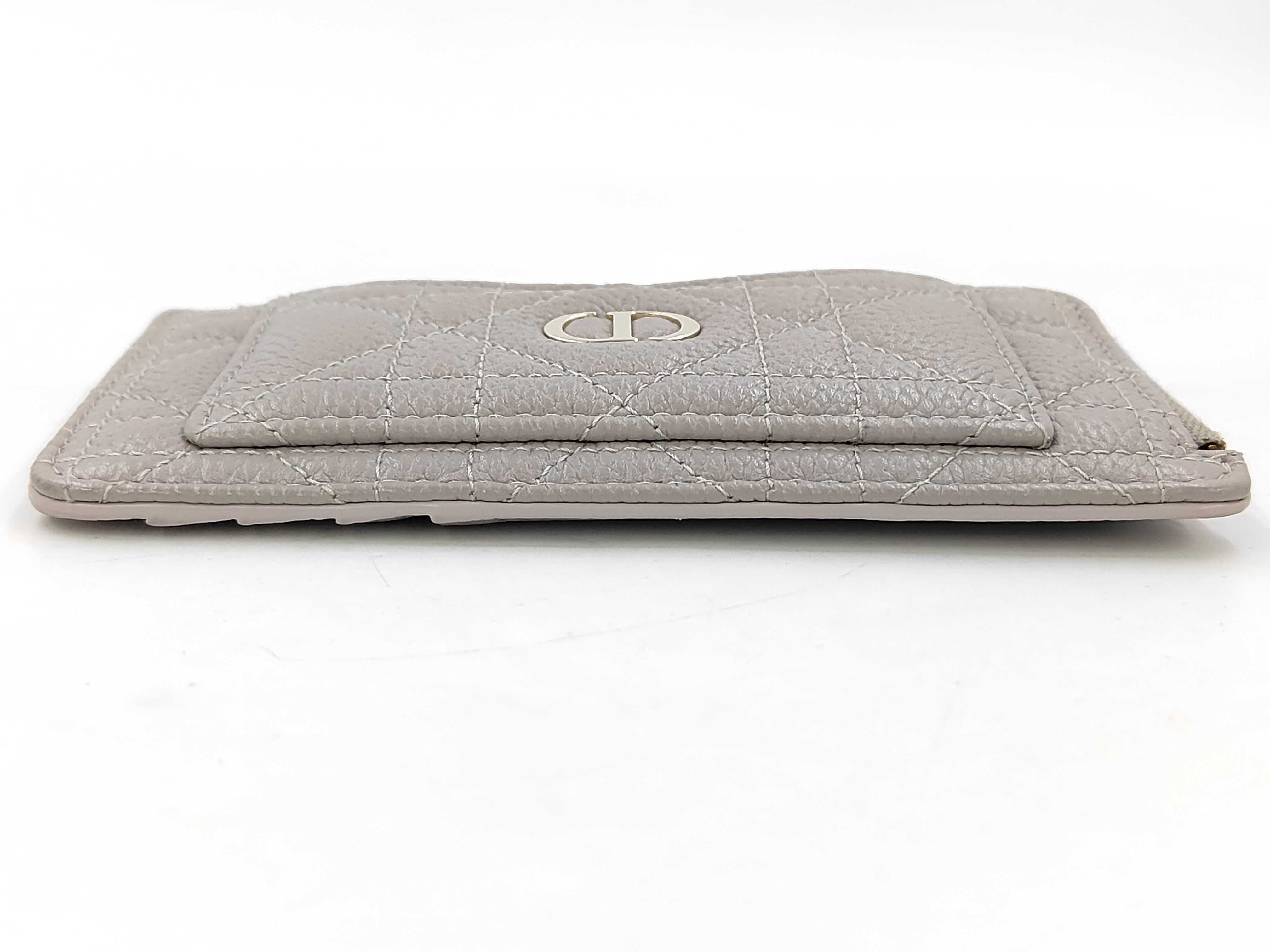 Calo Fragment Card Case, Leather, Gray, Limited Edition Color (Card Case/Pass Case/Business Card Holder) — view 4