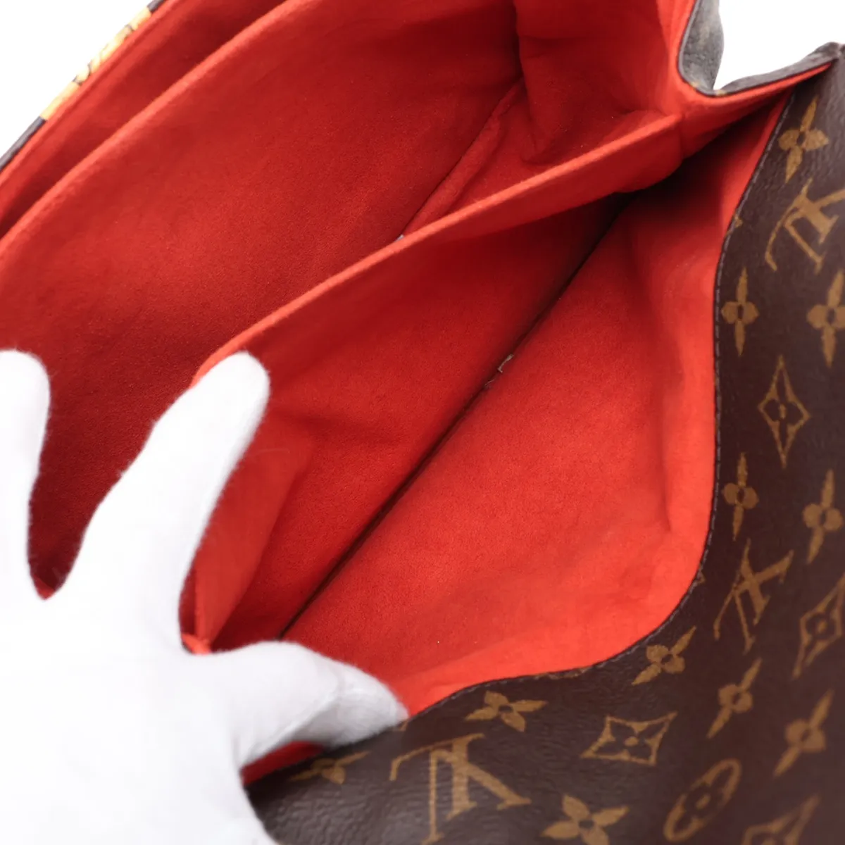 Monogram Cameo Pochette Métis MM M59257 Brown (RFID detected) — view 11
