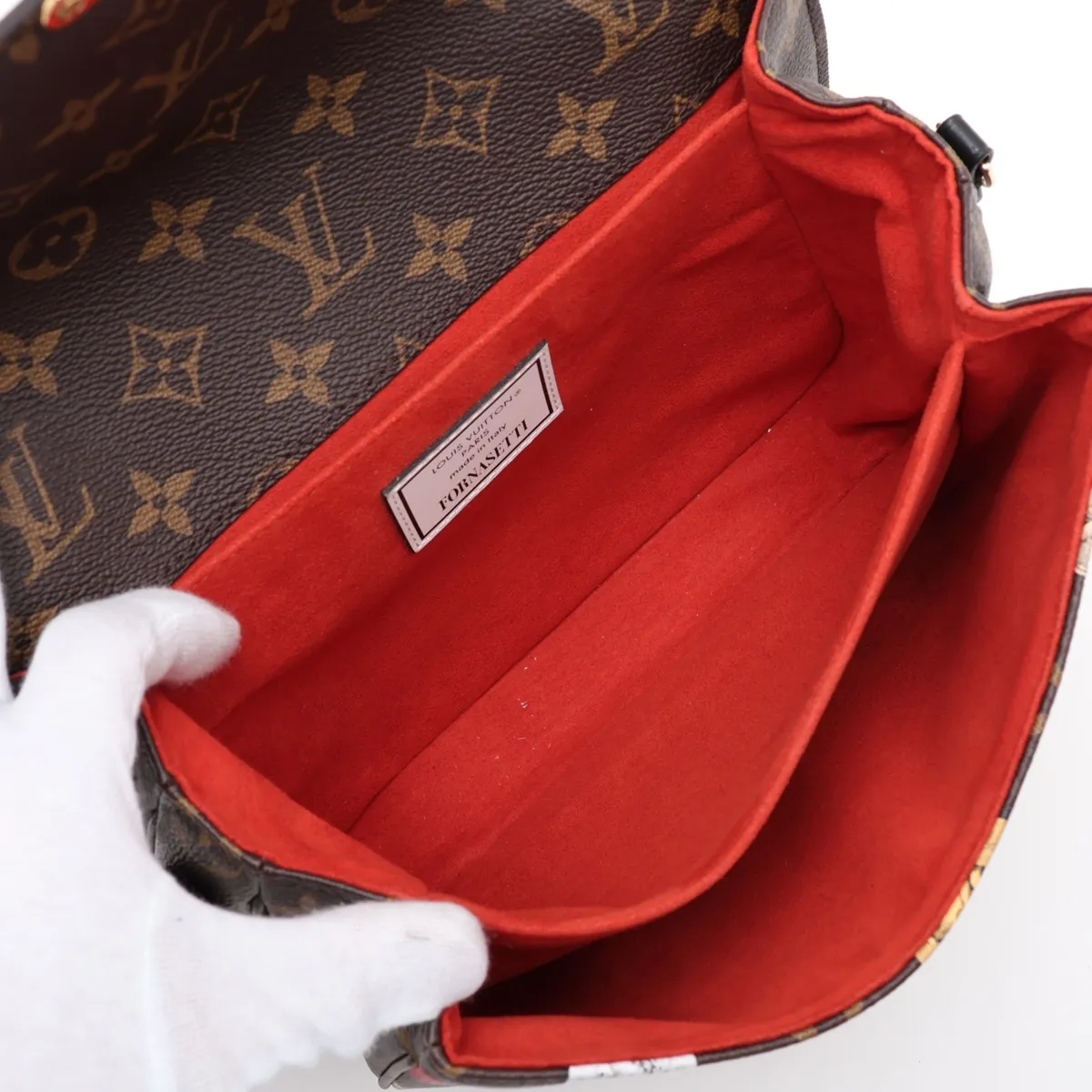 Monogram Cameo Pochette Métis MM M59257 Brown (RFID detected) — view 9