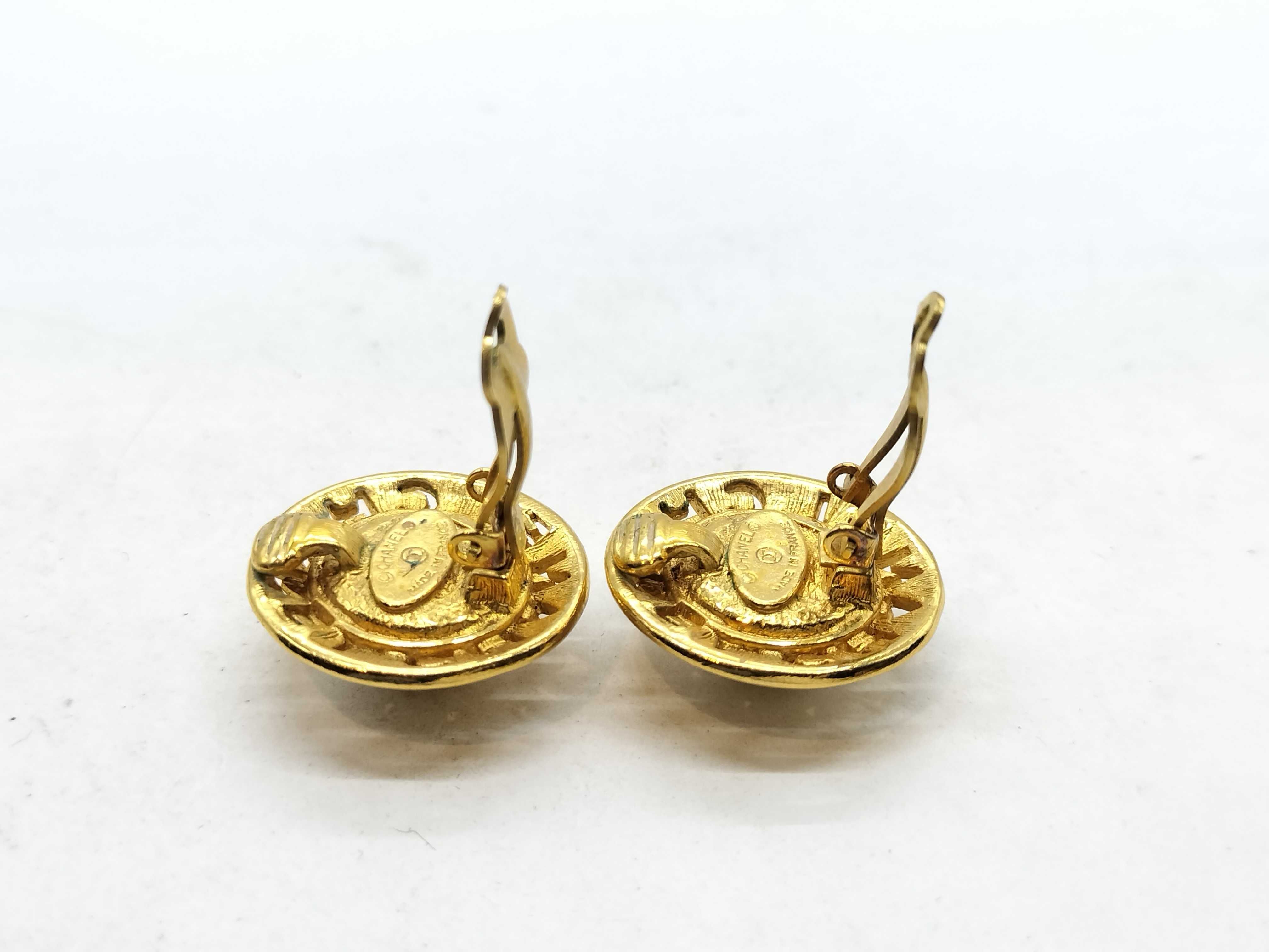 Circle Logo Pearl Earrings — view 6