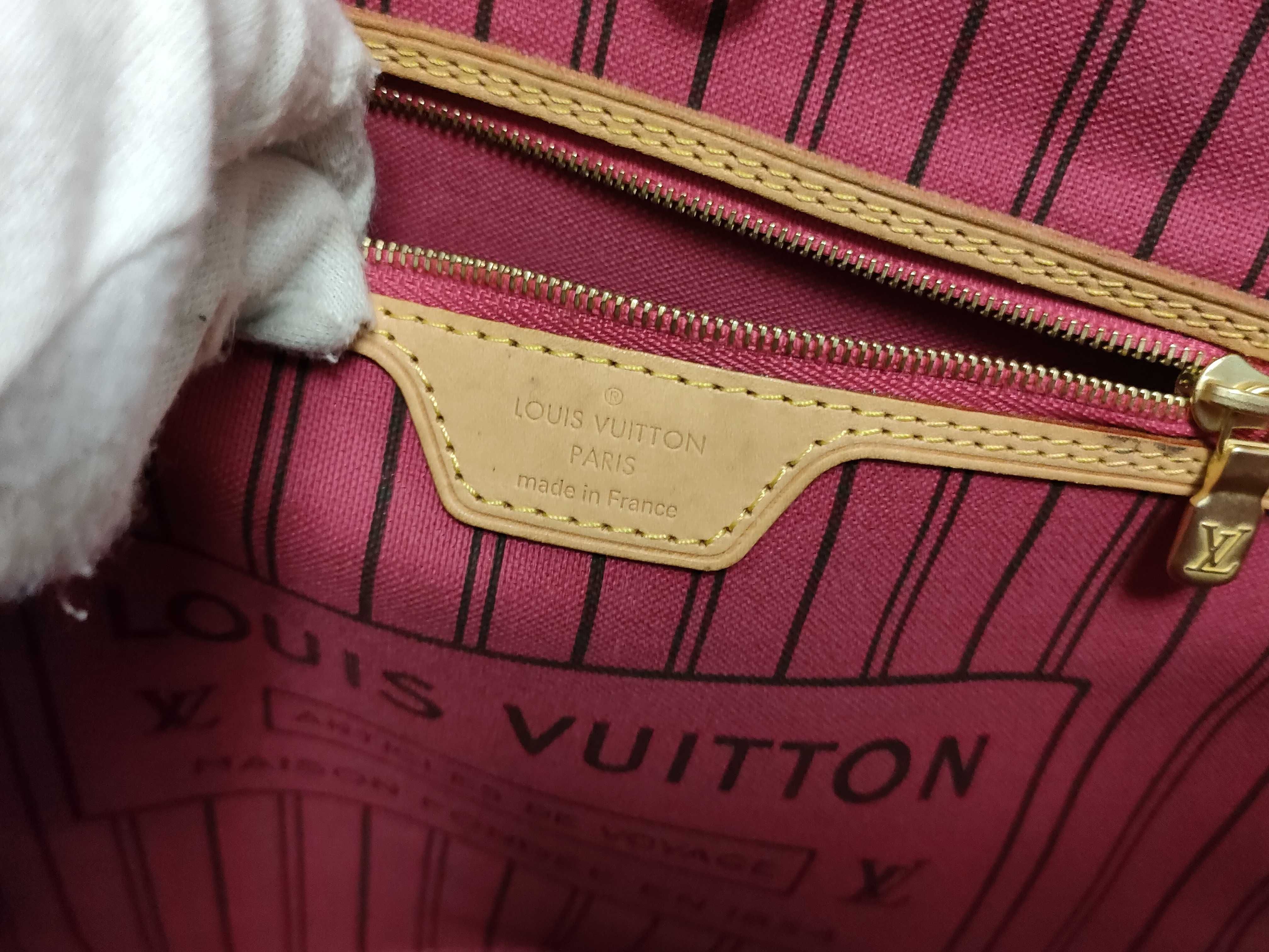 Monogram Neverfull MM Tote Bag with Pouch — view 10