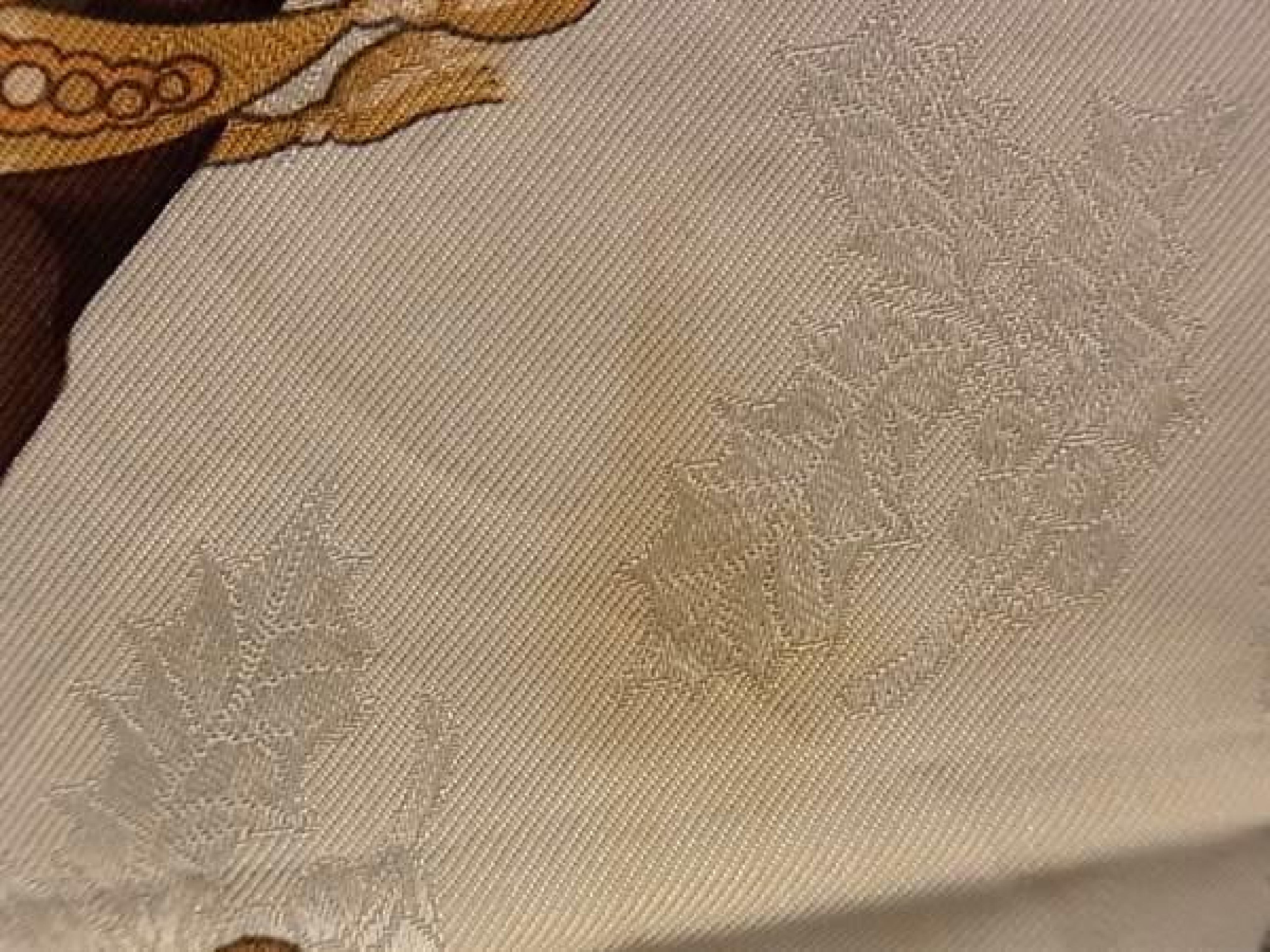 Plumes et Grelots (Feathers and Bells) Carre 90, 100% Silk, Large Scarf/Stole, Women's, Brown, HE2379, Other Accessories — view 7
