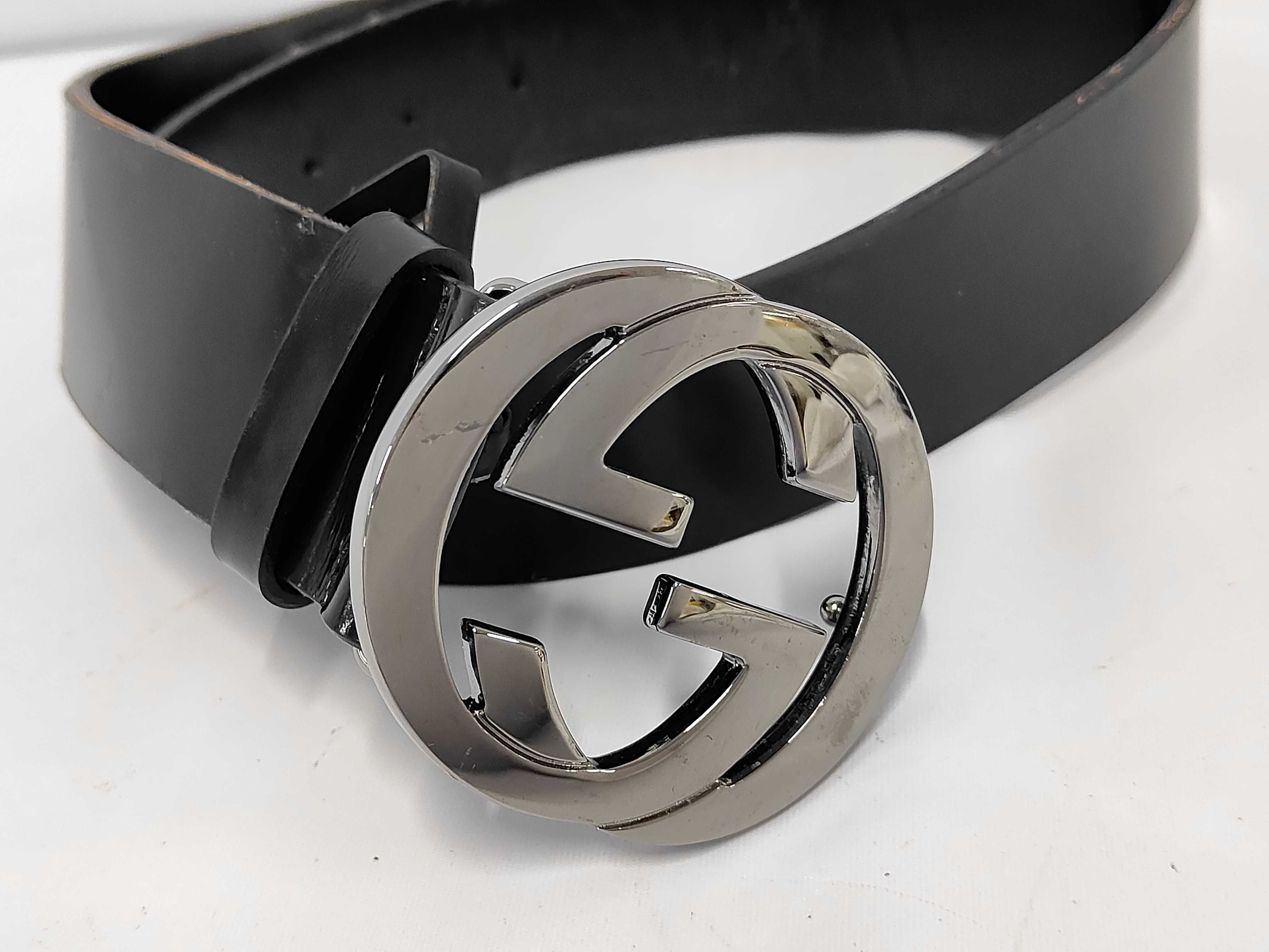 Leather Double G Belt — view 2