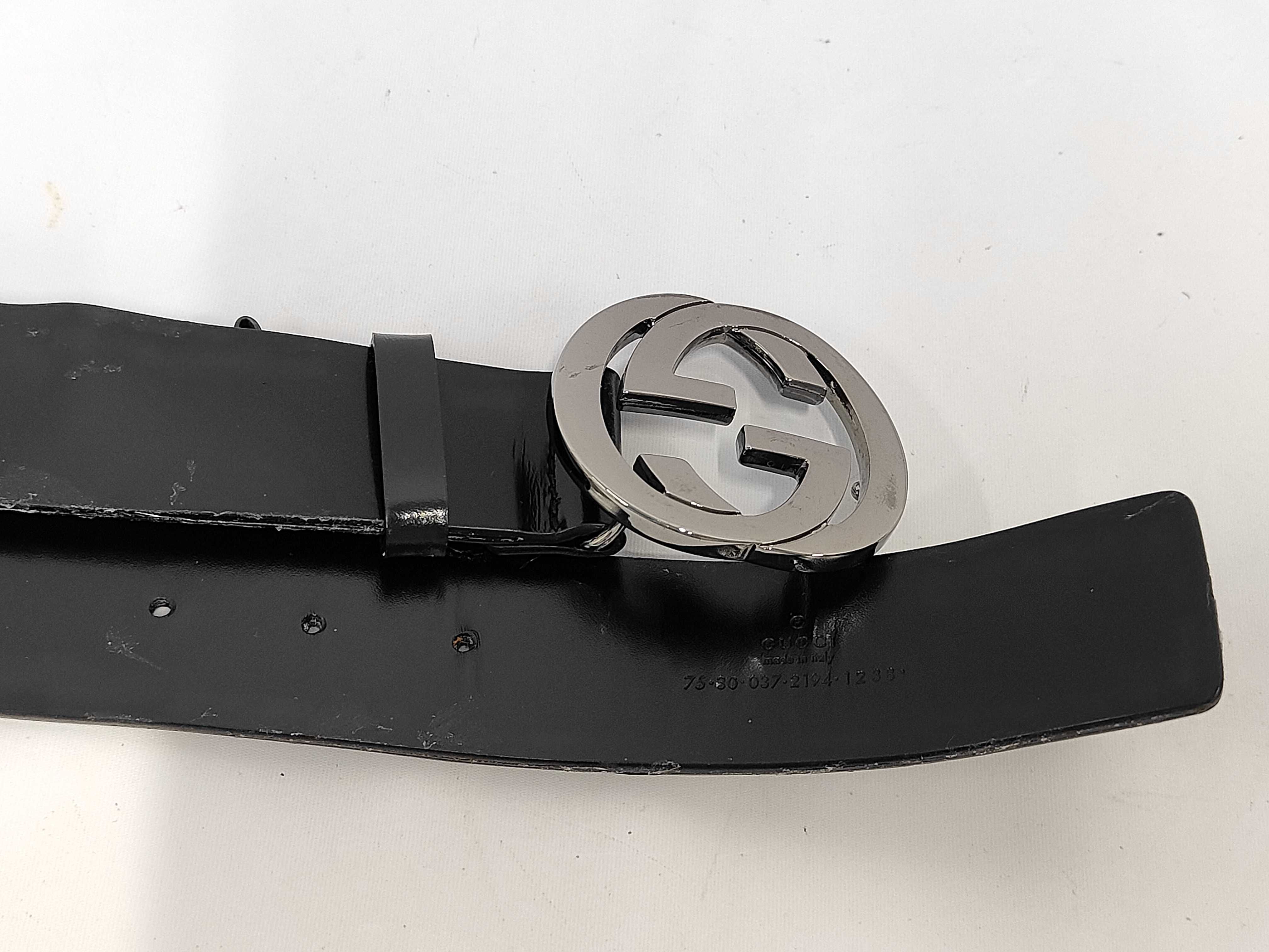 Leather Double G Belt — view 3