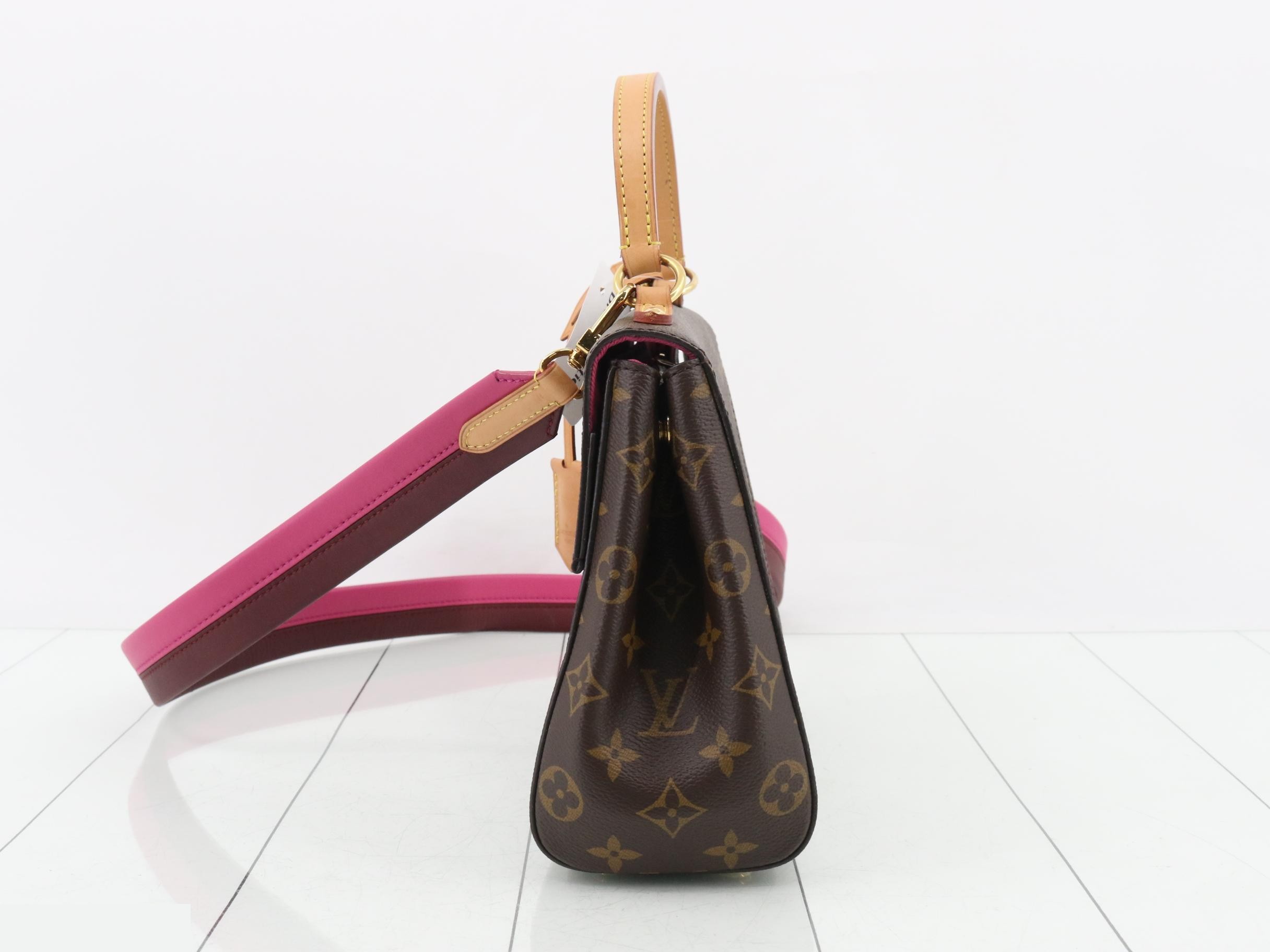Monogram Cluny BB Rose 2-Way Shoulder/Handbag — view 3