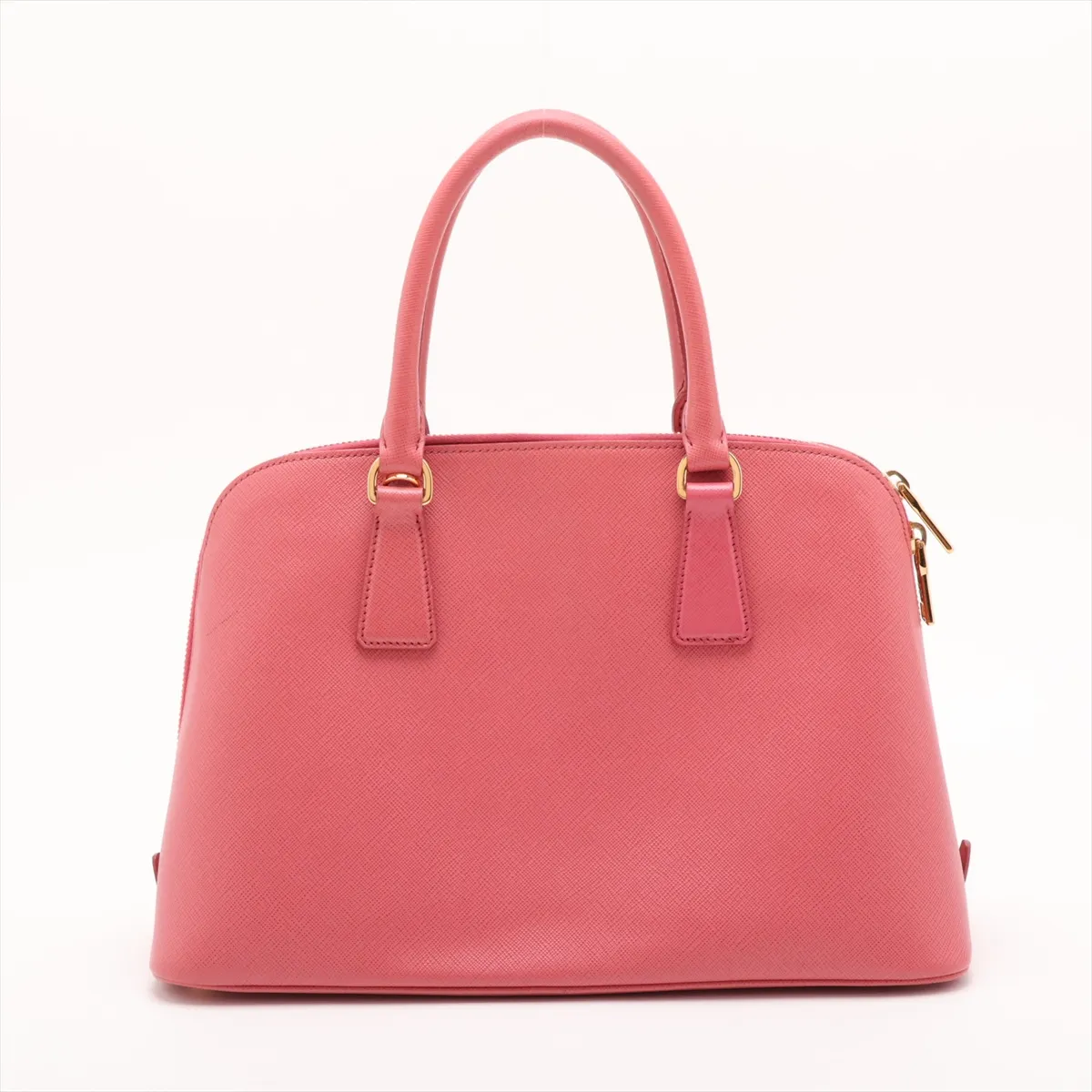 Saffiano Lux BL0837 Leather 2-Way Handbag Pink — view 2