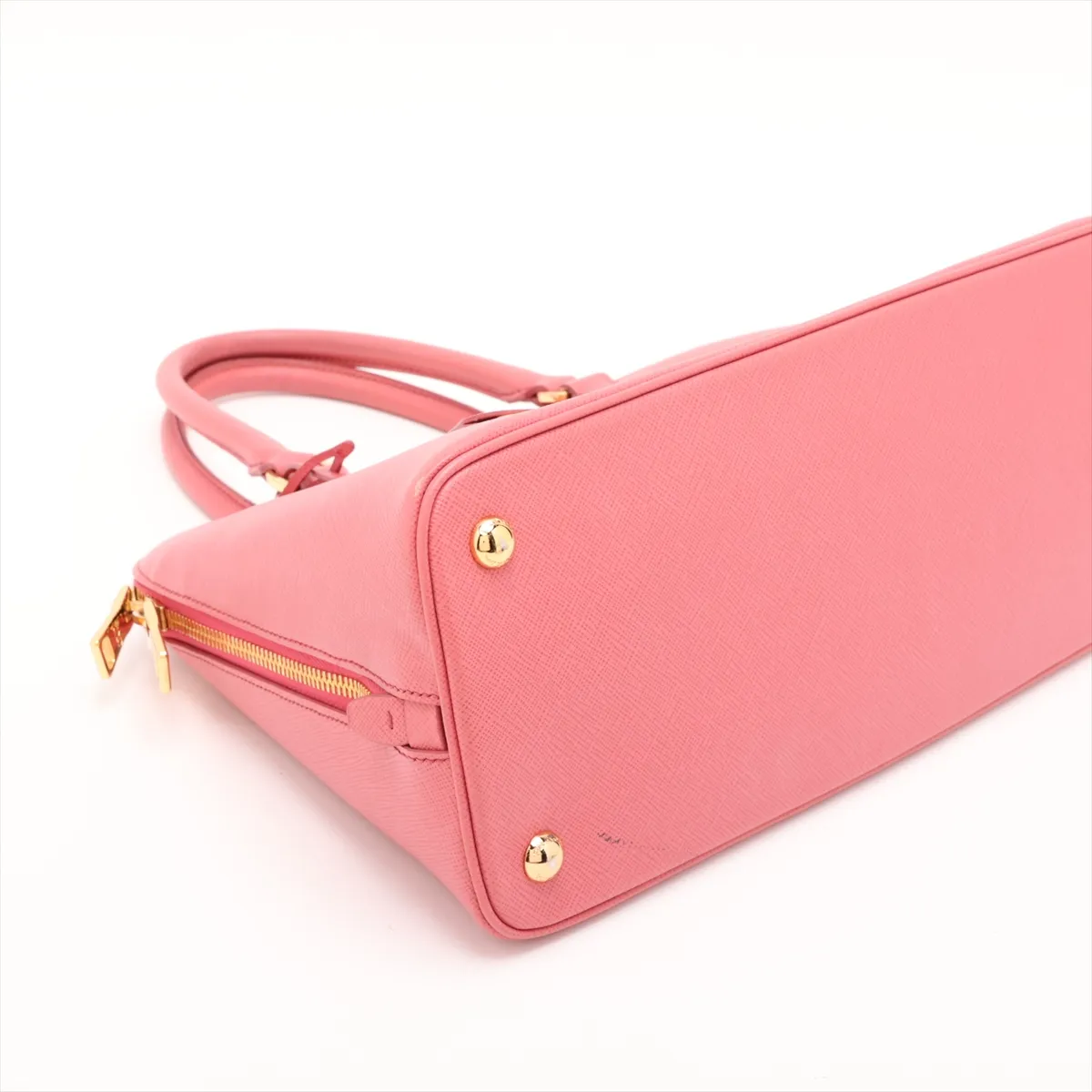 Saffiano Lux BL0837 Leather 2-Way Handbag Pink — view 4