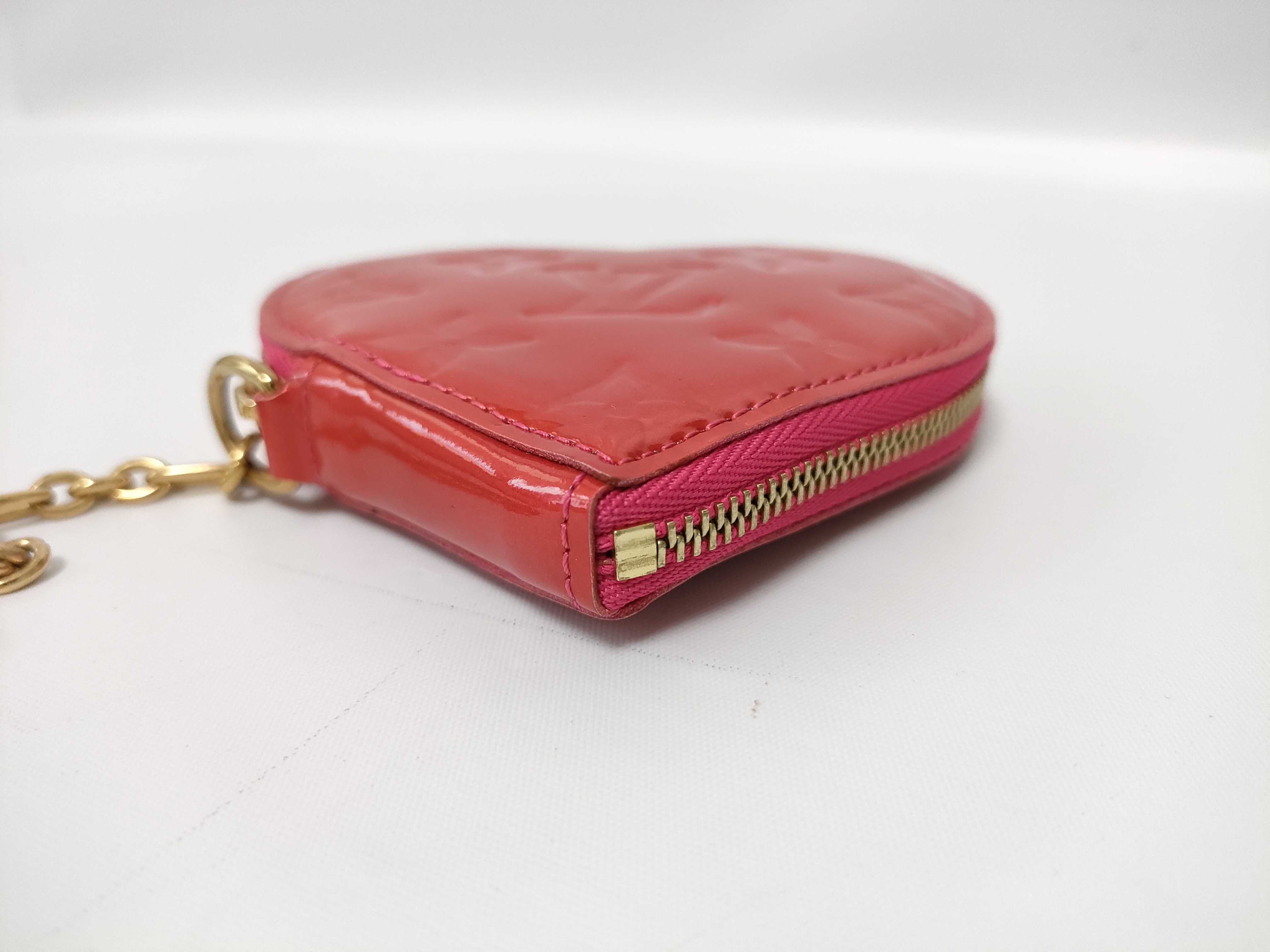 Vernis Vuitton Vernis Portemonnaie Coeur M93562 TH4078 Coin Case — view 4