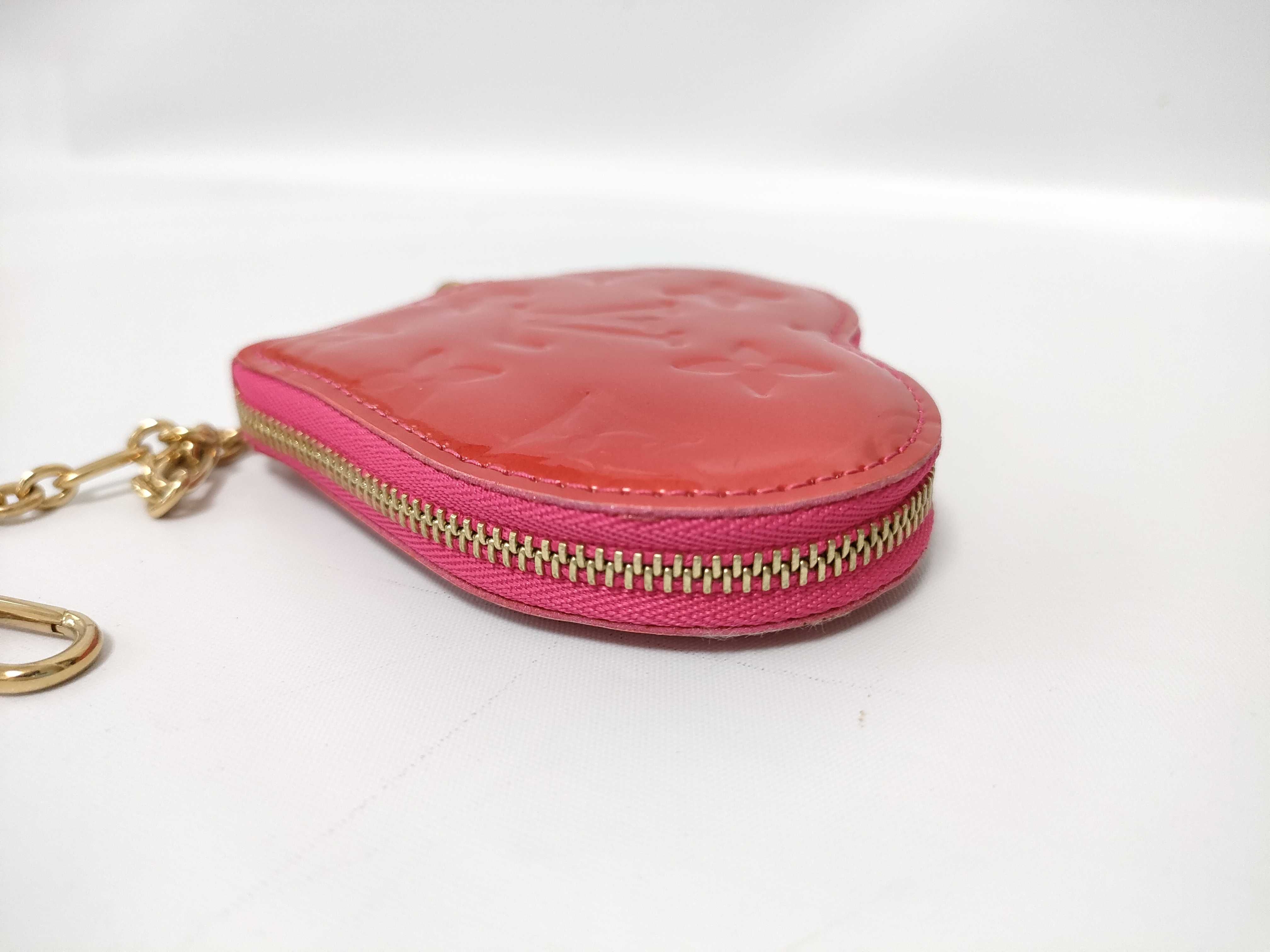 Vernis Vuitton Vernis Portemonnaie Coeur M93562 TH4078 Coin Case — view 5