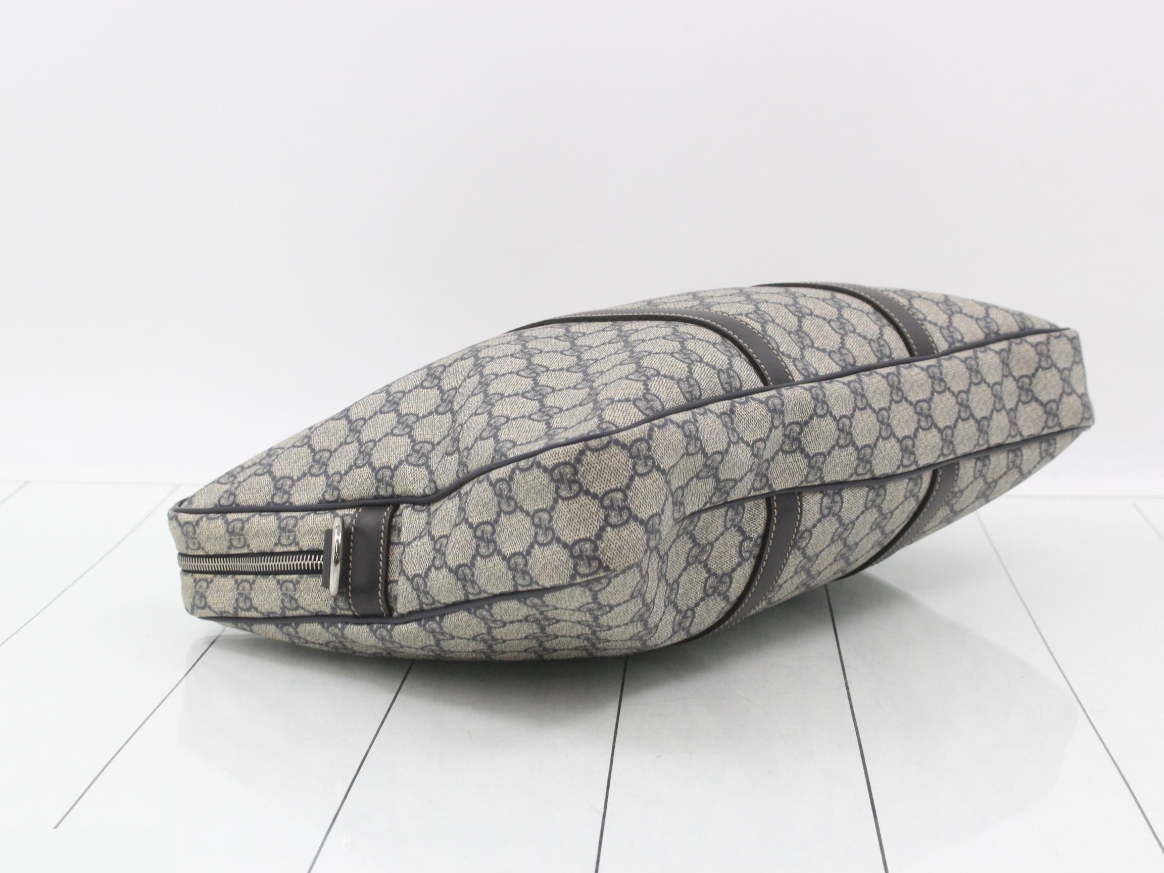 GG Supreme Business Bag, Navy — view 5